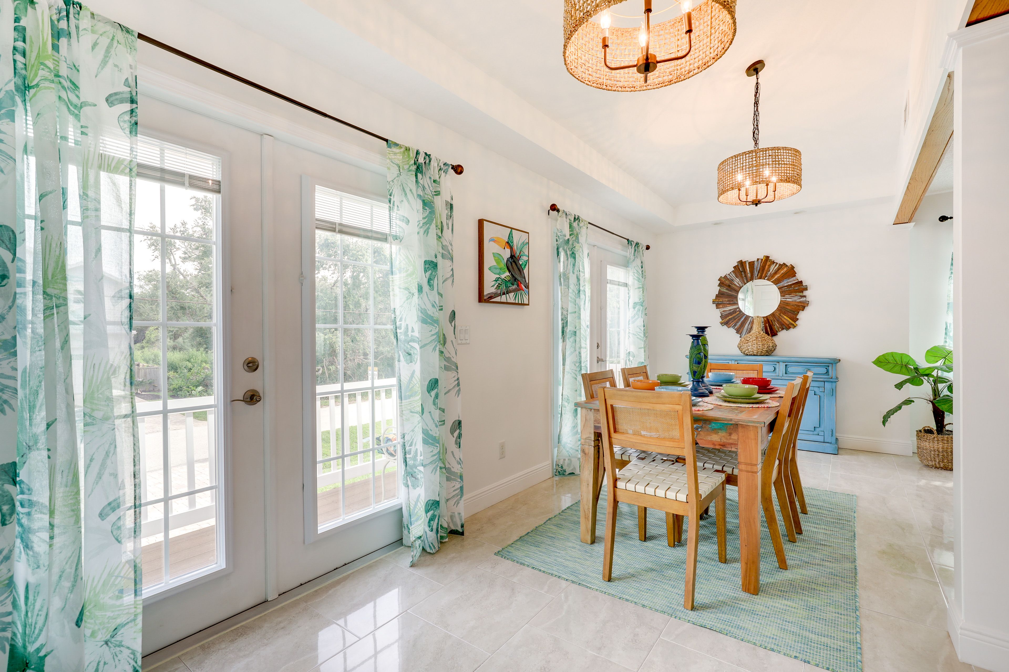 Dining Area | Balcony Access | 2nd Floor