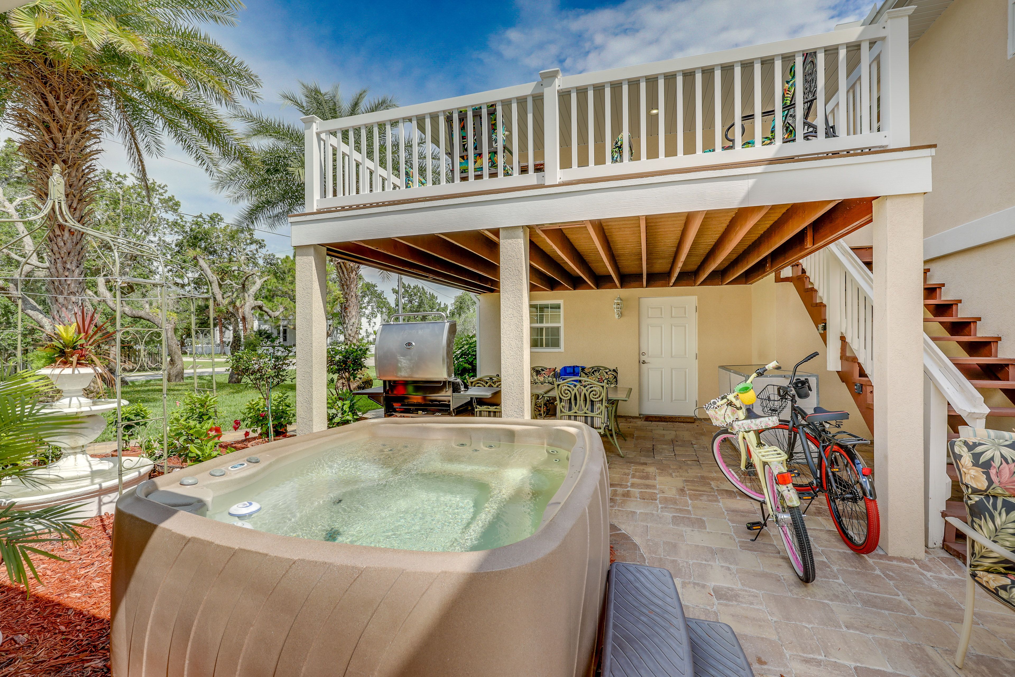 St. Augustine Vacation Rental | 3BR | 2BA | Stairs Required | 2,300 Sq Ft