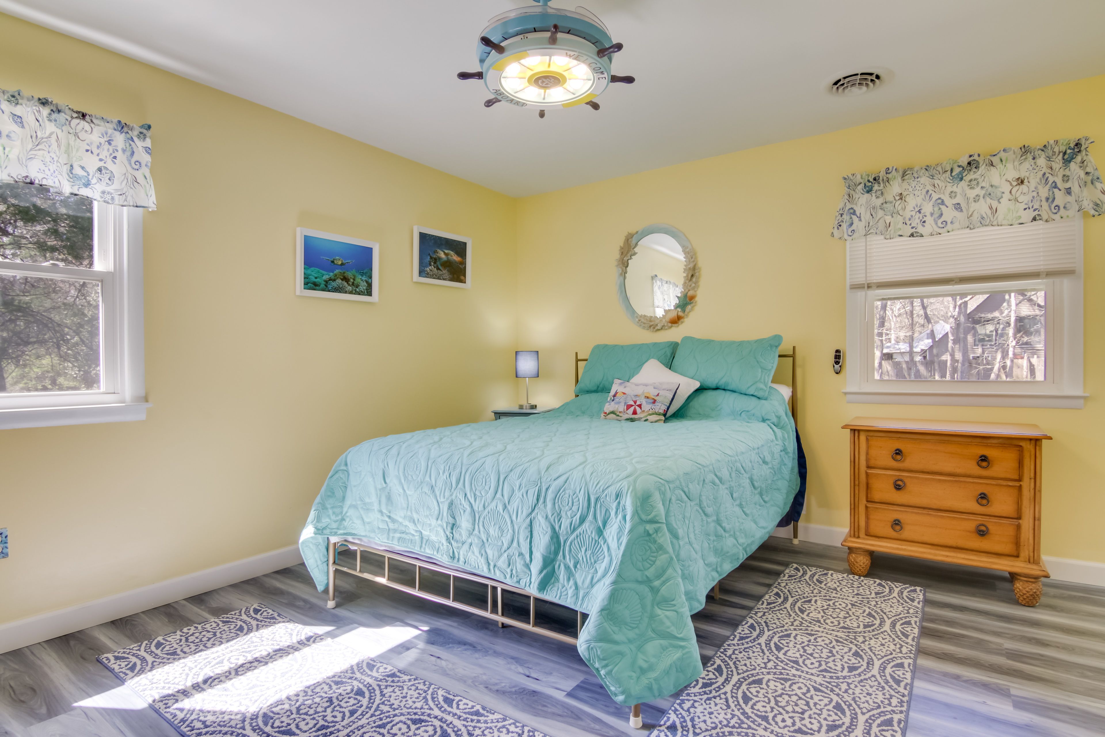 Bedroom 1 | Queen Bed | Linens Provided | En-Suite Bathroom