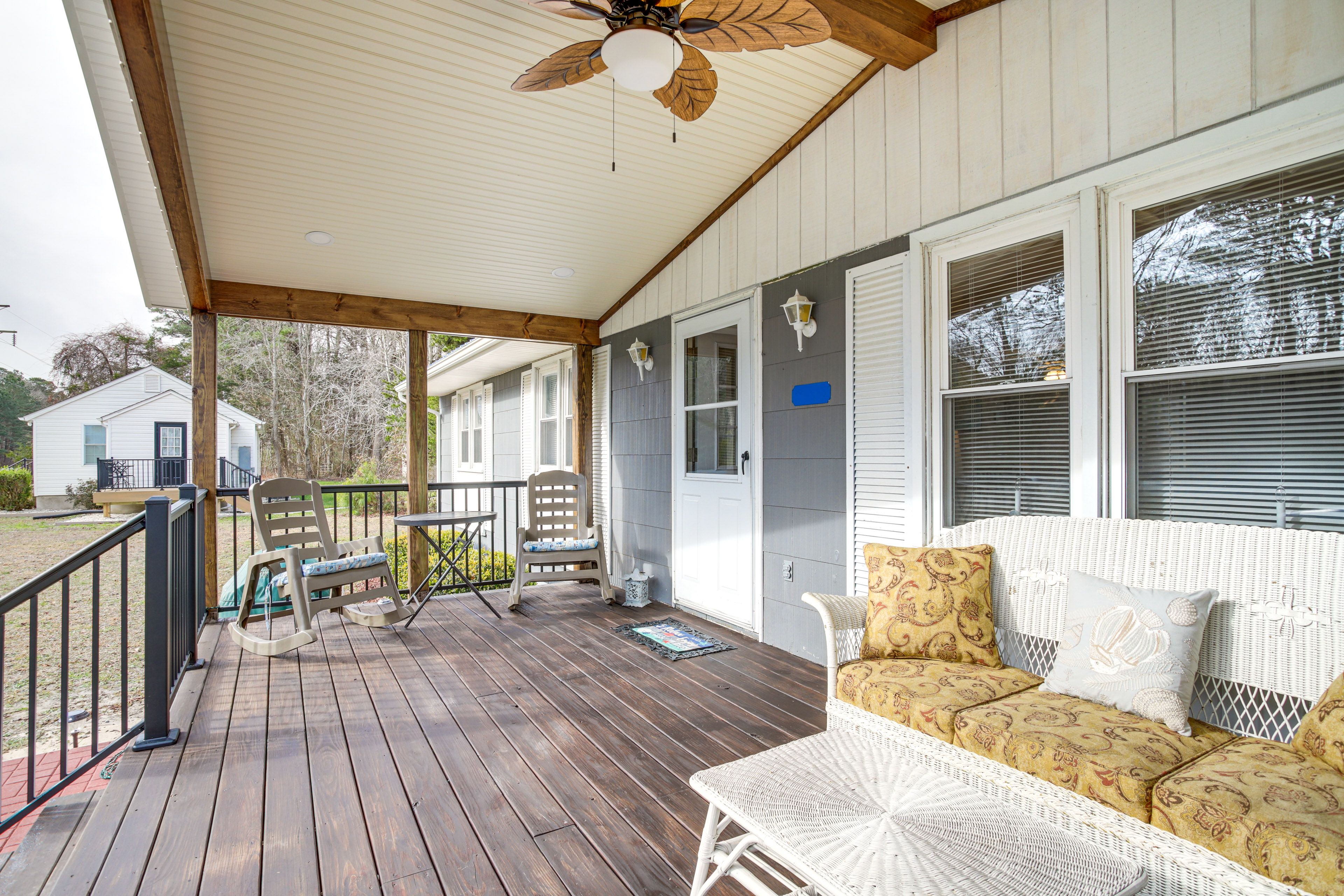 Private Deck | Single-Story Home | Pet Friendly w/ Fee | Central A/C