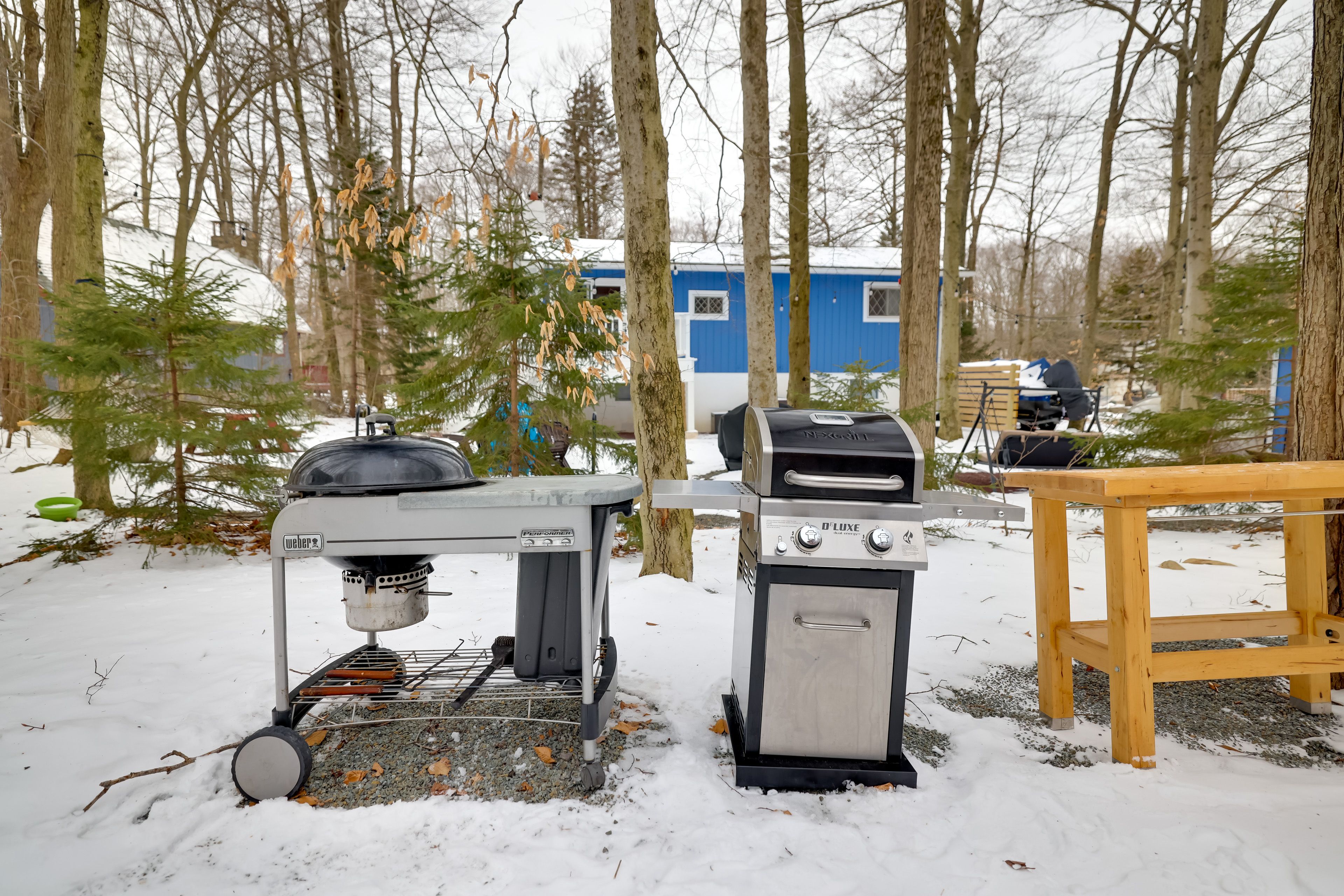 Charcoal & Gas Grill