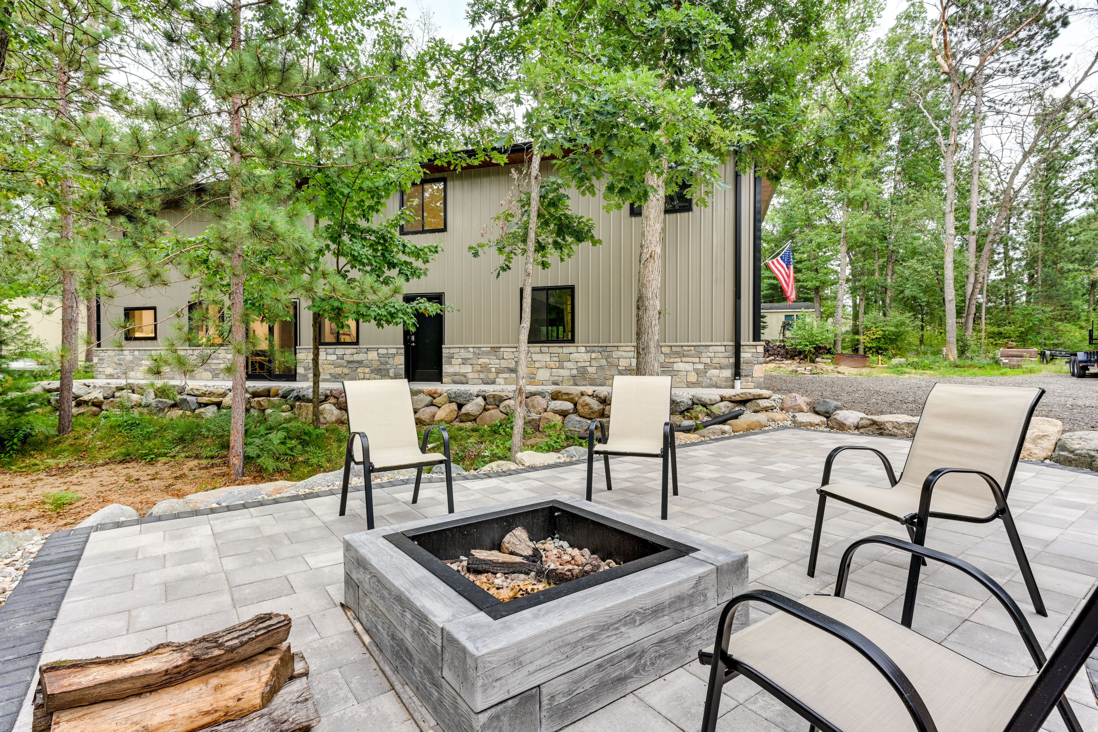 West Branch Vacation Rental | 2BR | 2.5BA | Stairs Required | 2,400 Sq Ft