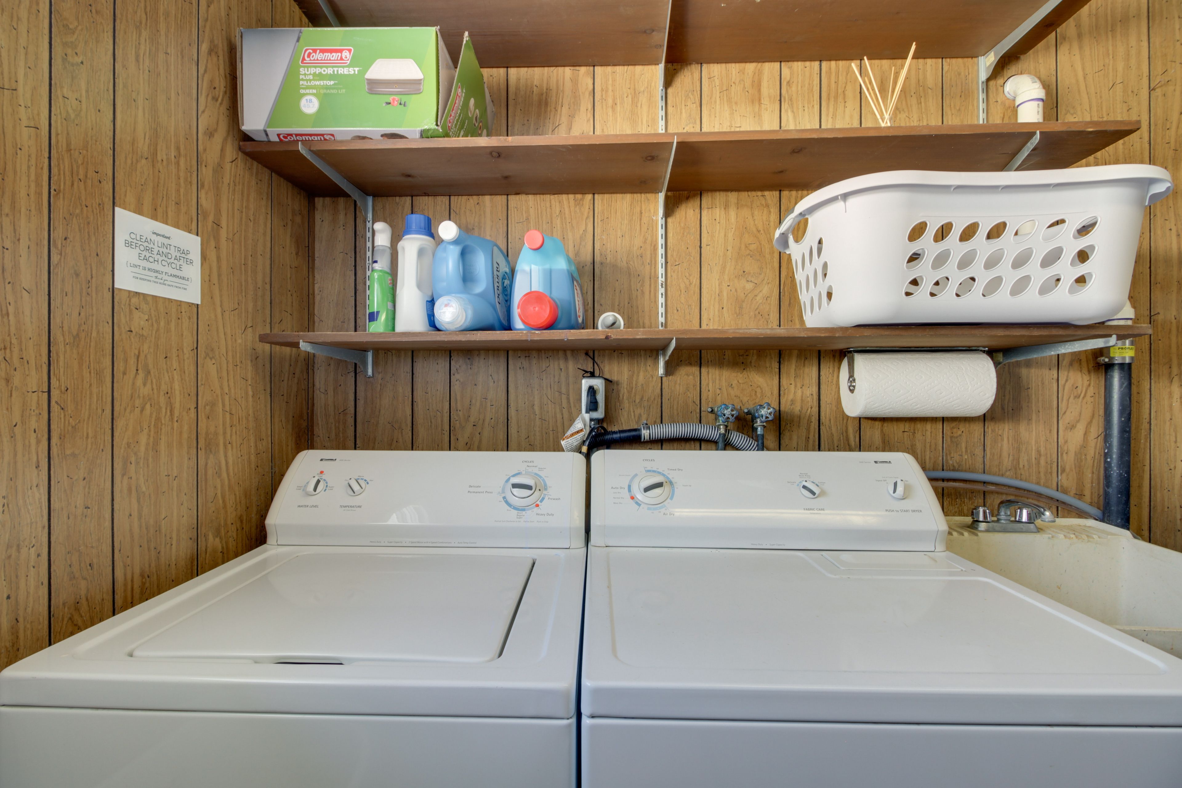 Laundry Area | Washer/Dryer | Laundry Detergent