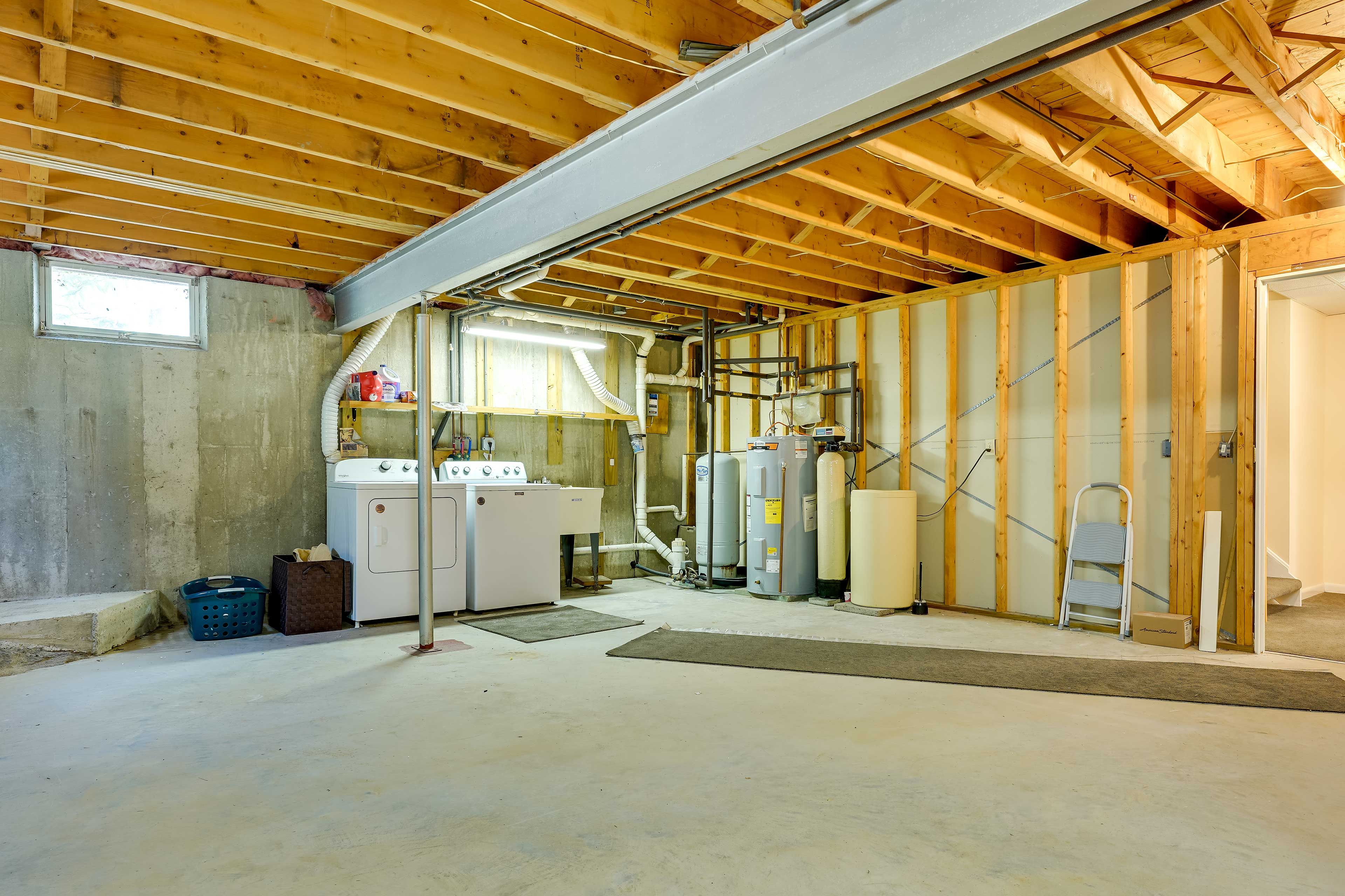Garage | Parking for 2 Vehicles | In-Unit Laundry