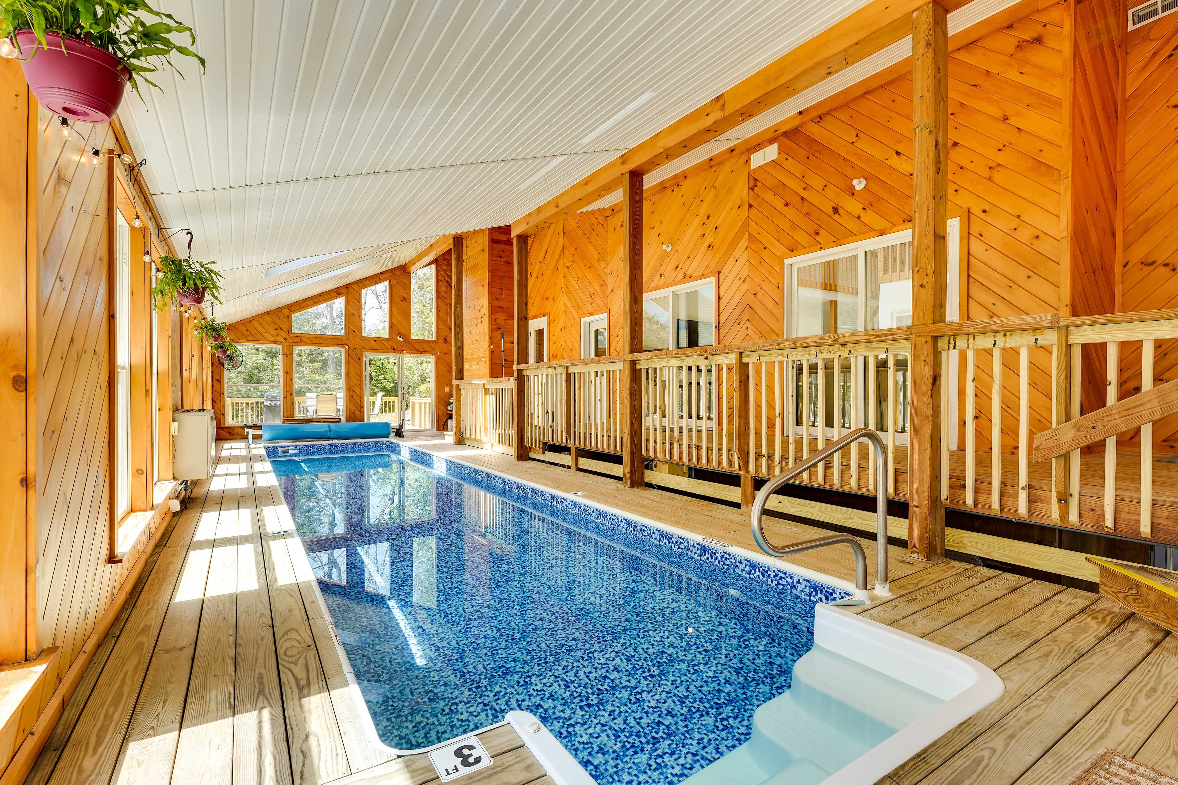 Indoor Heated Pool | Depth (3'-4')