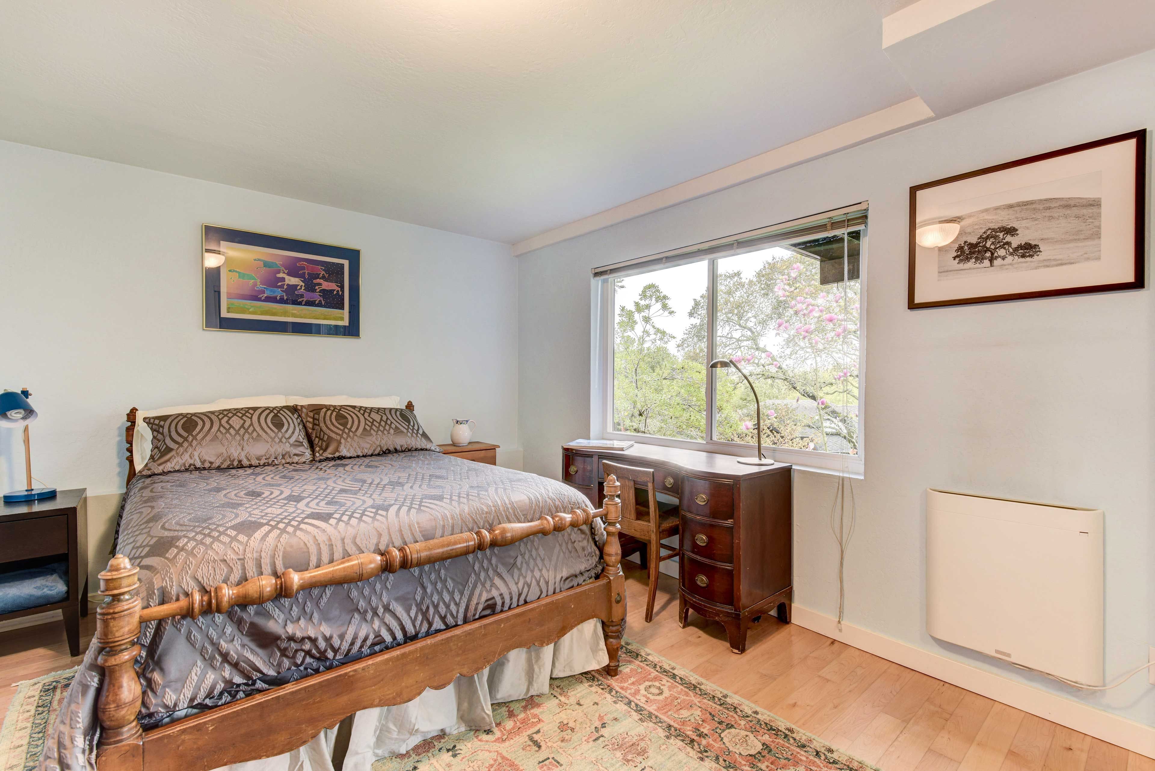 Bedroom | Full Bed | Laptop Friendly | Linens Provided