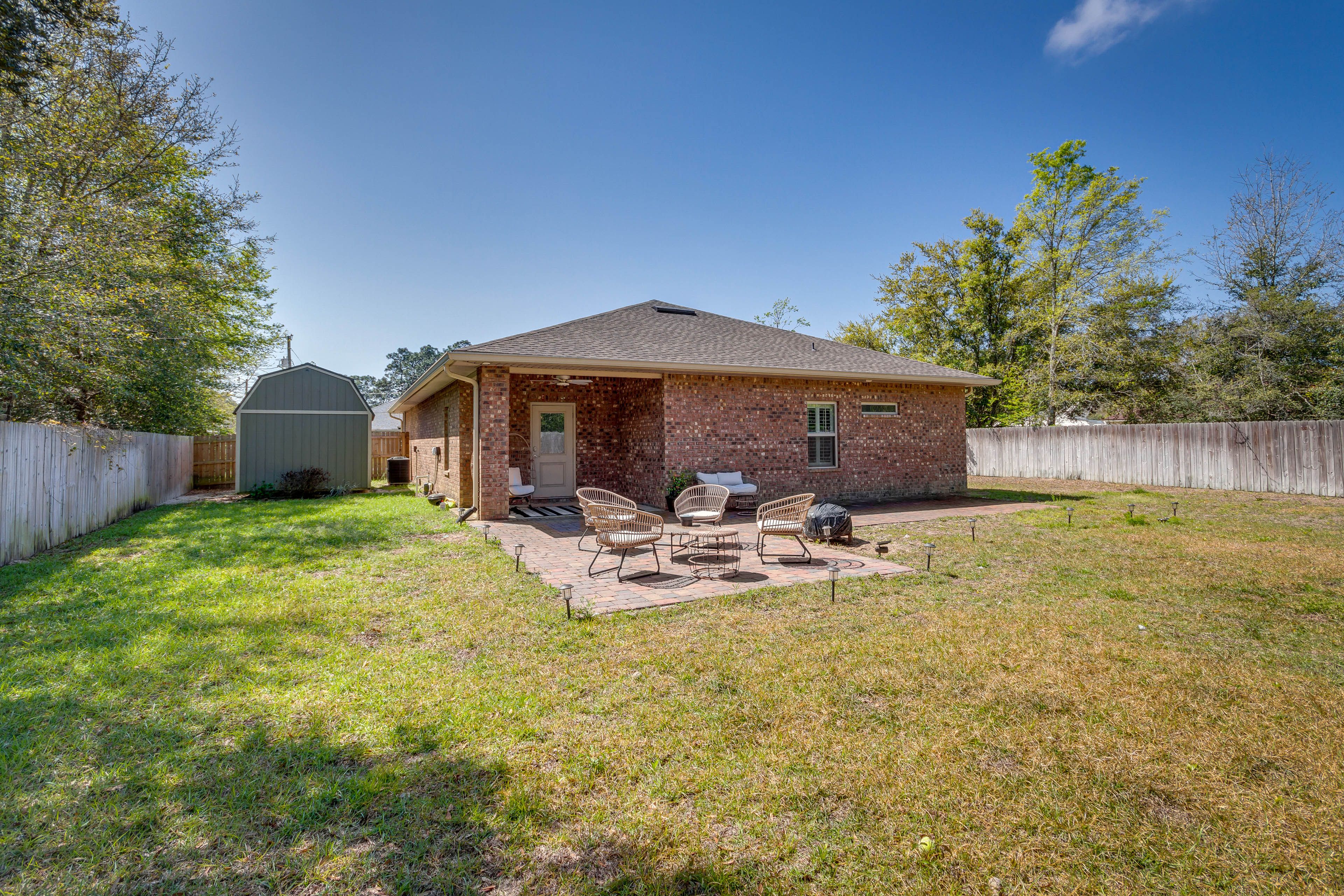 Fenced Yard