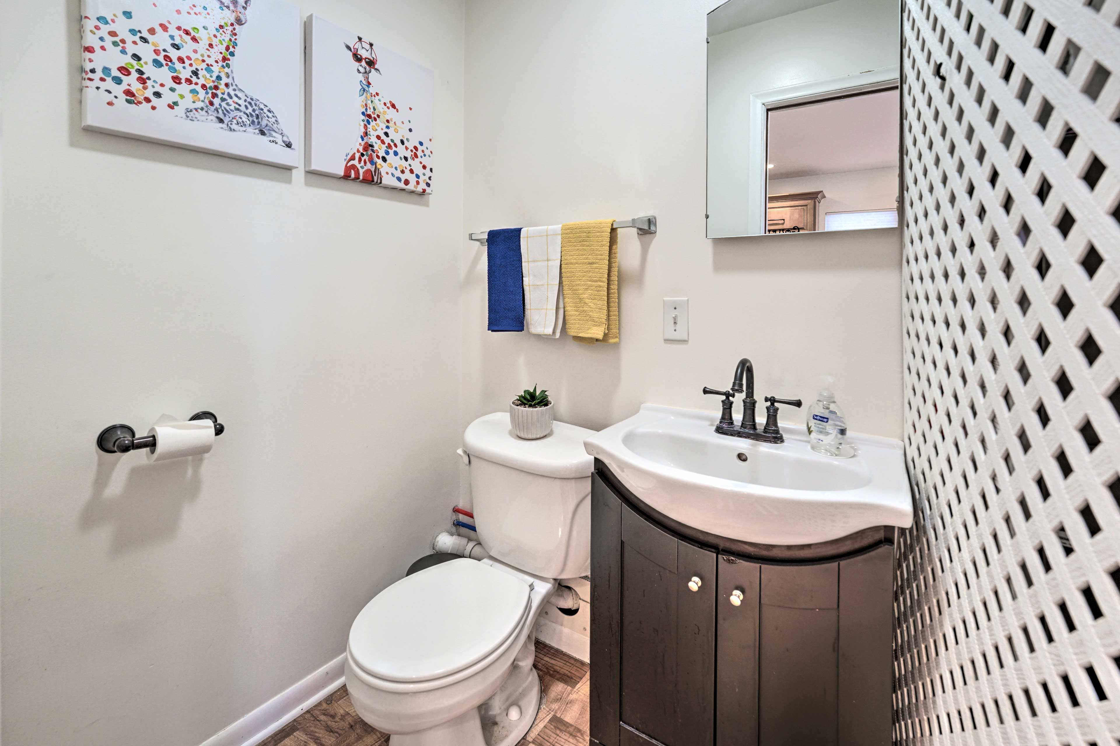 Half Bathroom | Complimentary Toiletries