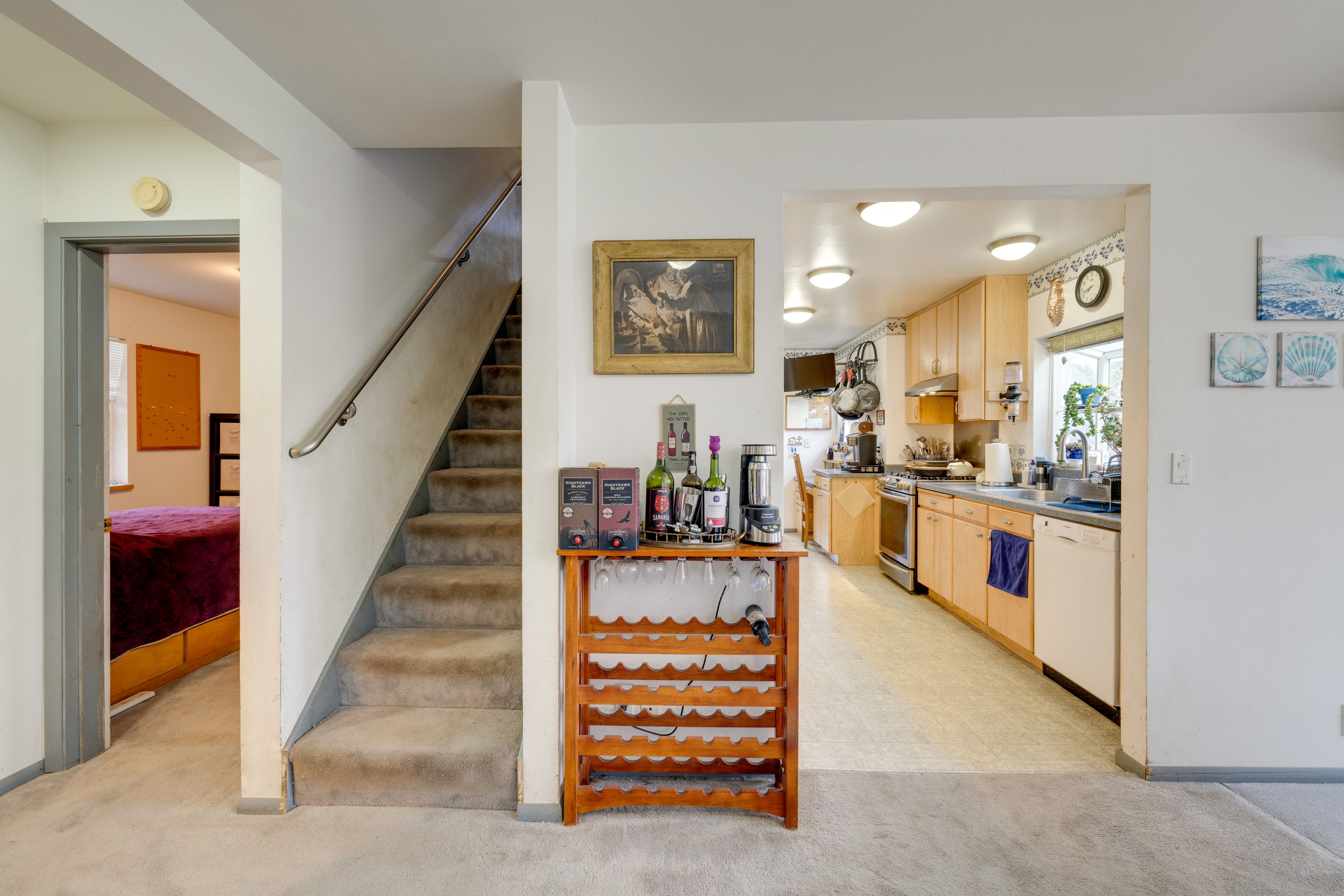 Stairs to 2nd Floor | Minibar