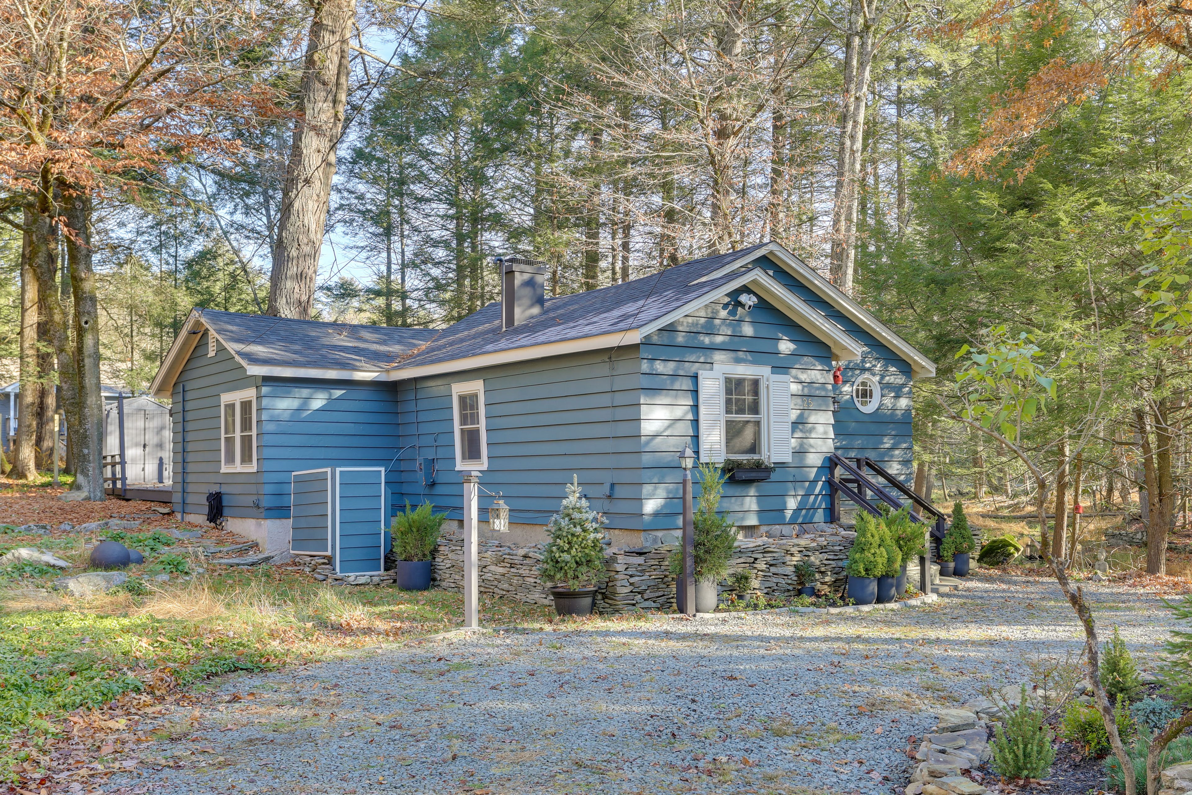 Cottage Exterior | Driveway Parking (2 Vehicles)