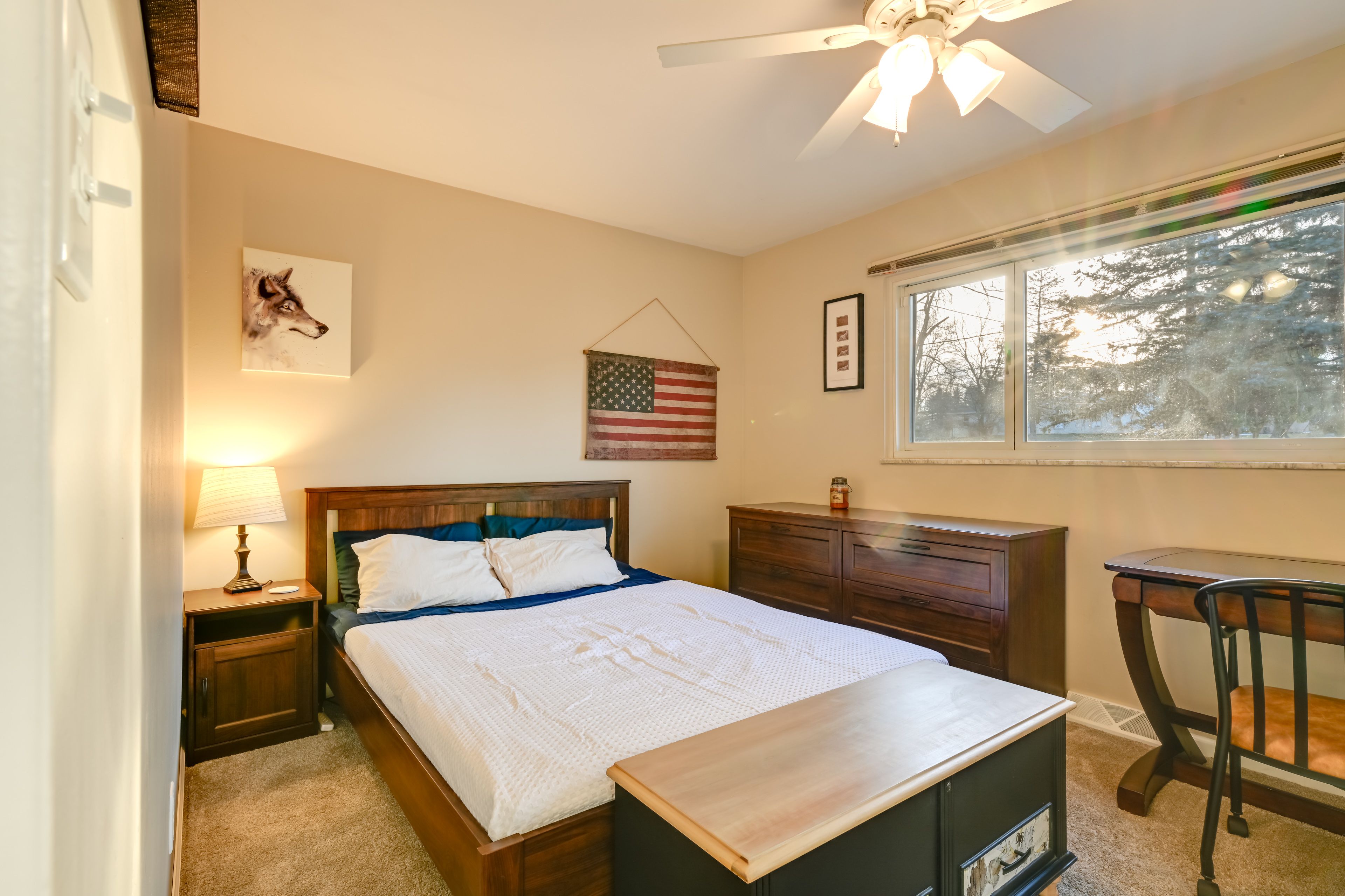 Bedroom 3 | 1st Floor | Queen Bed