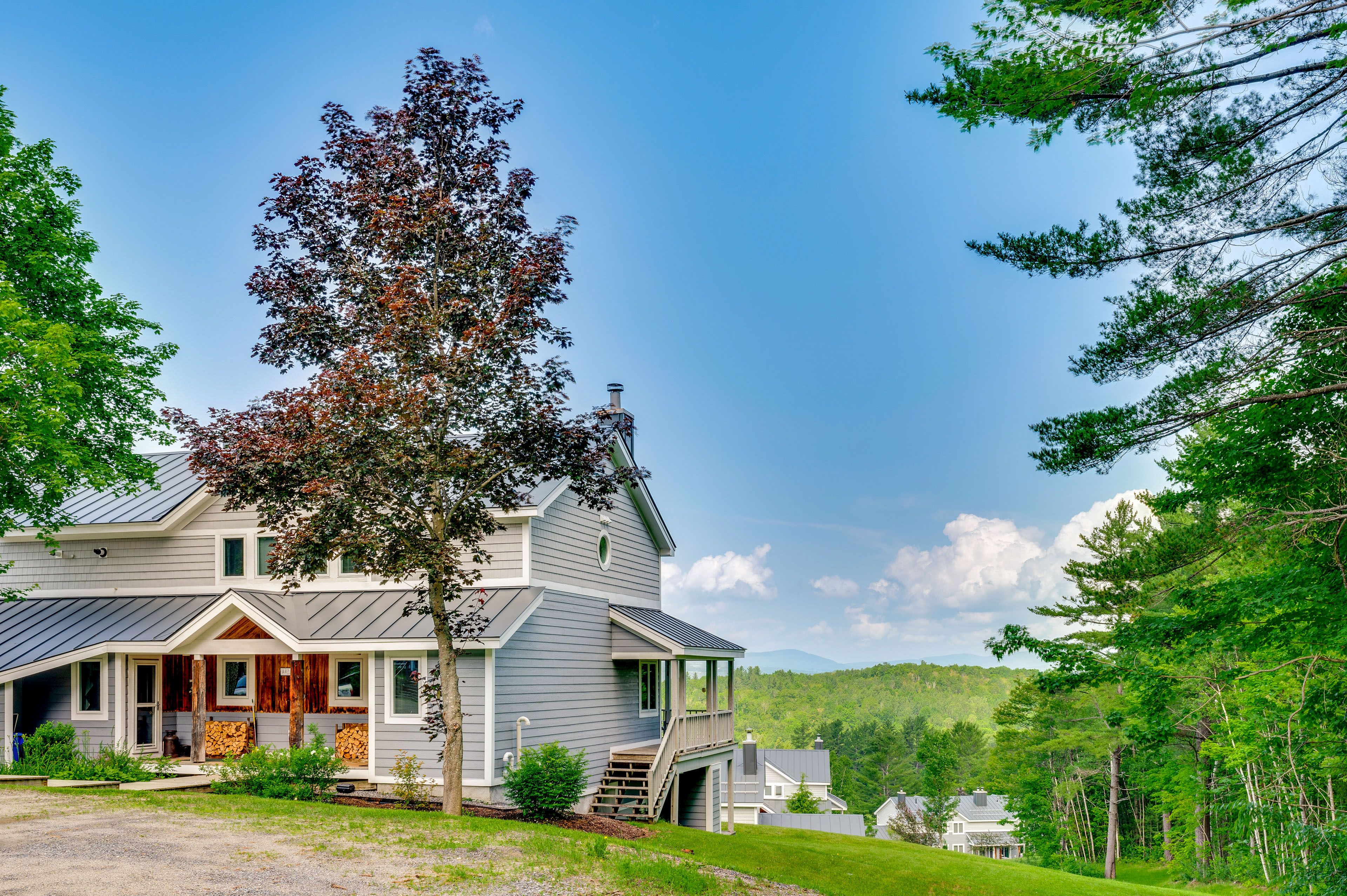Property Exterior | Dedicated Parking (2 Vehicles) | Located in Burke Mountain