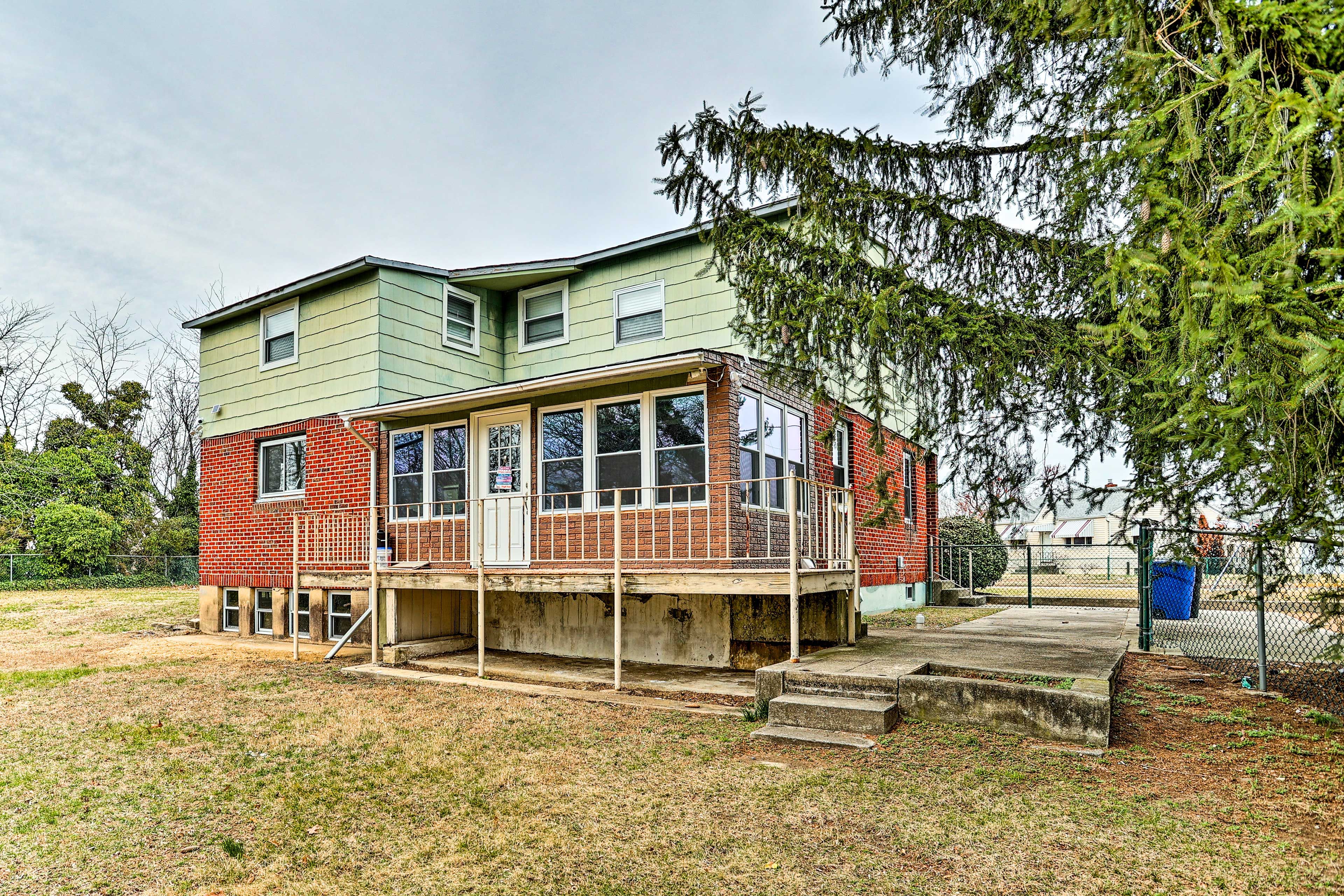 Back Exterior | Fenced Yard