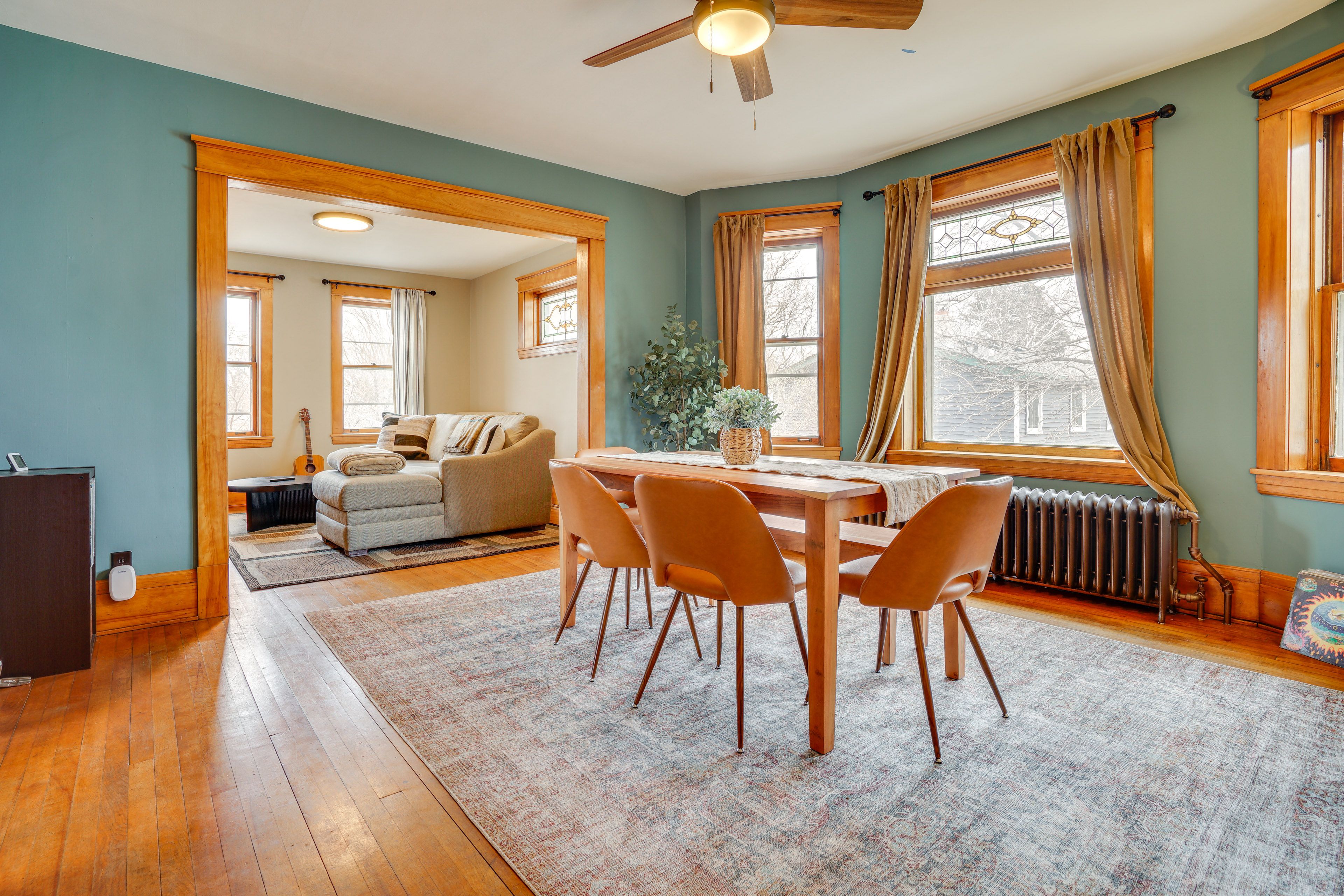 Interior | Central Heating | Window A/C | Free WiFi