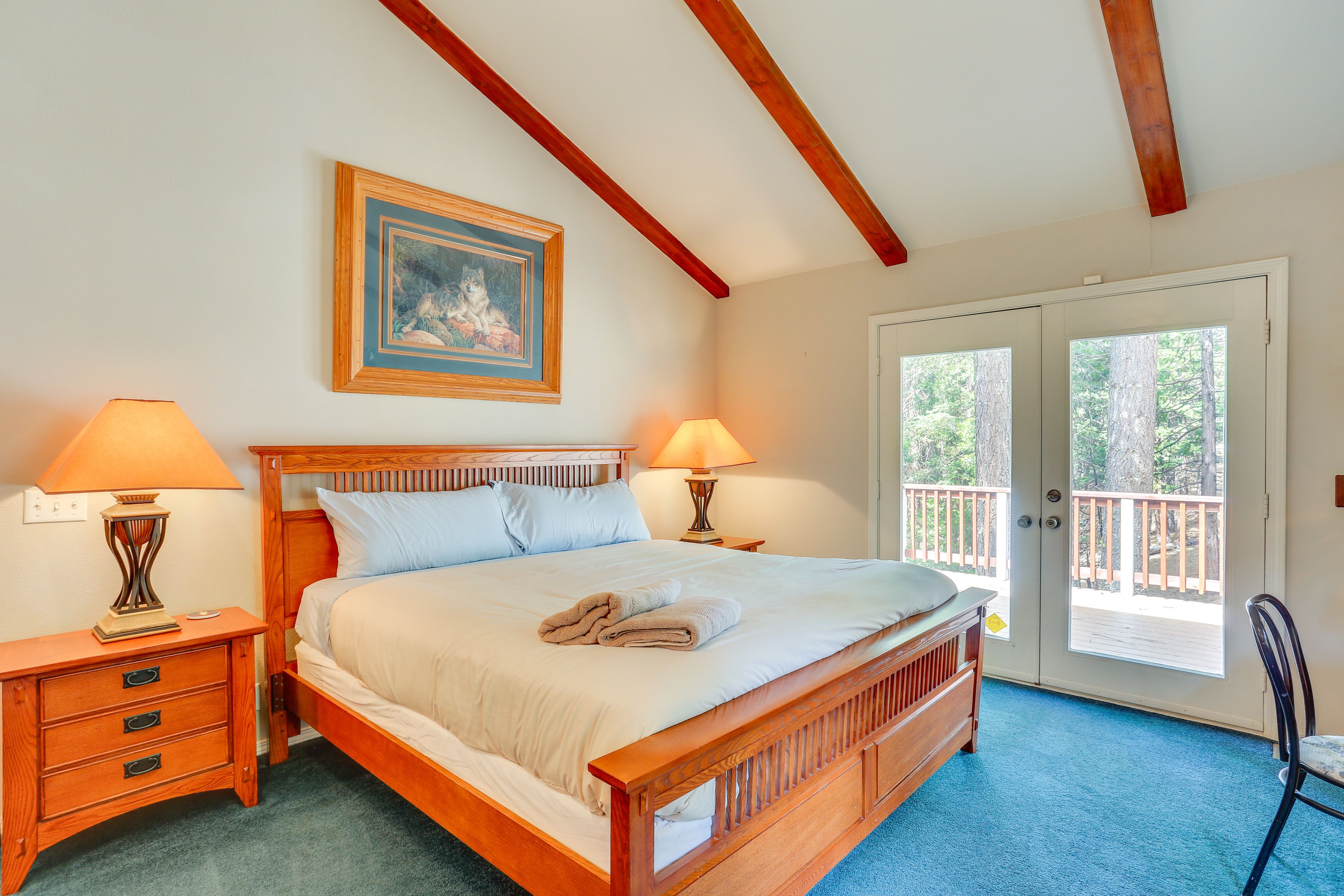 Bedroom 2 | 2nd Floor | California King Bed | Futon