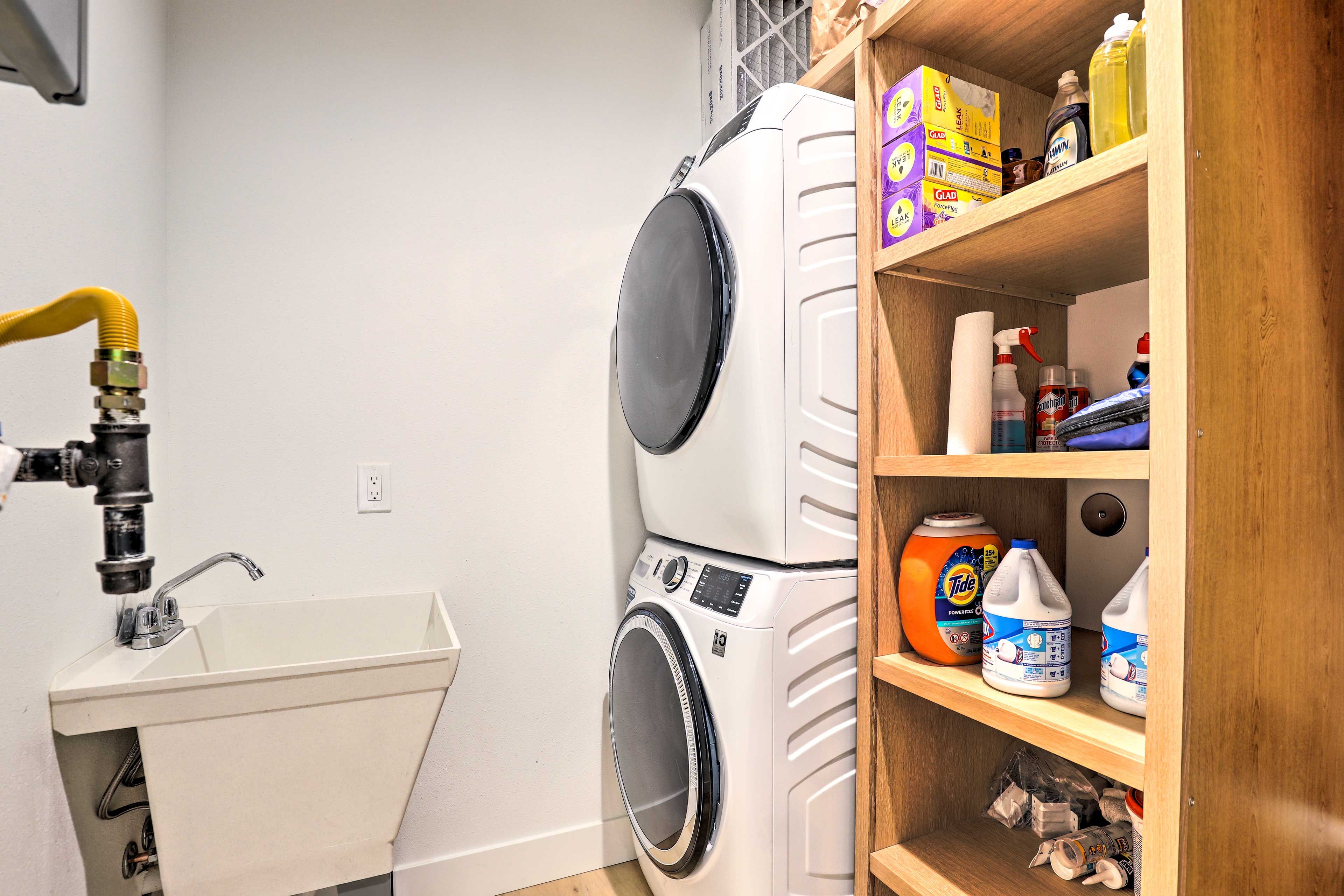 Laundry Area | Washer/Dryer | Laundry Detergent