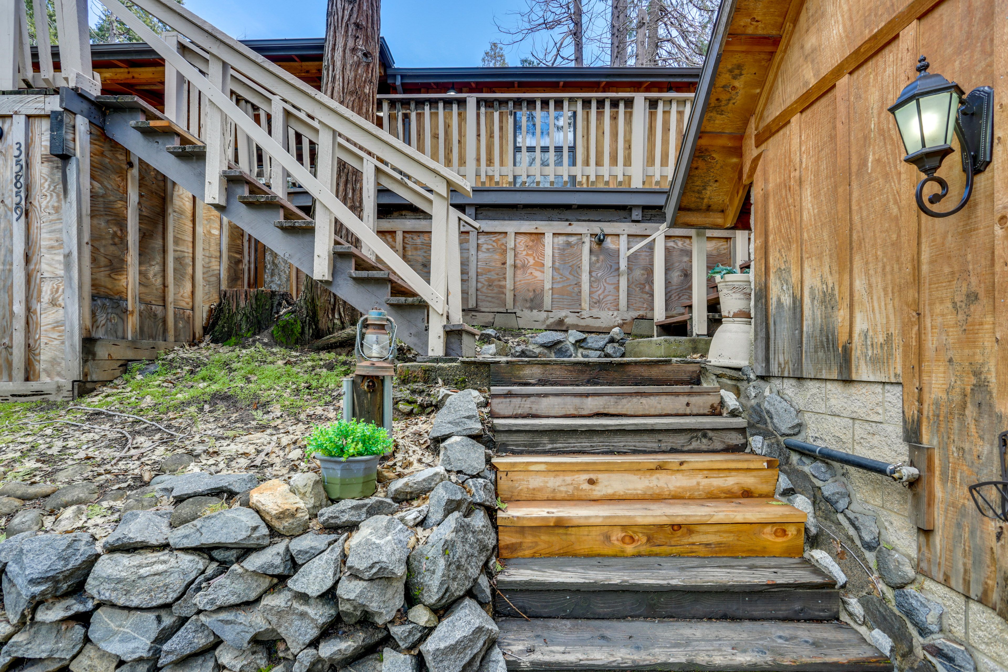 Stairs to Property