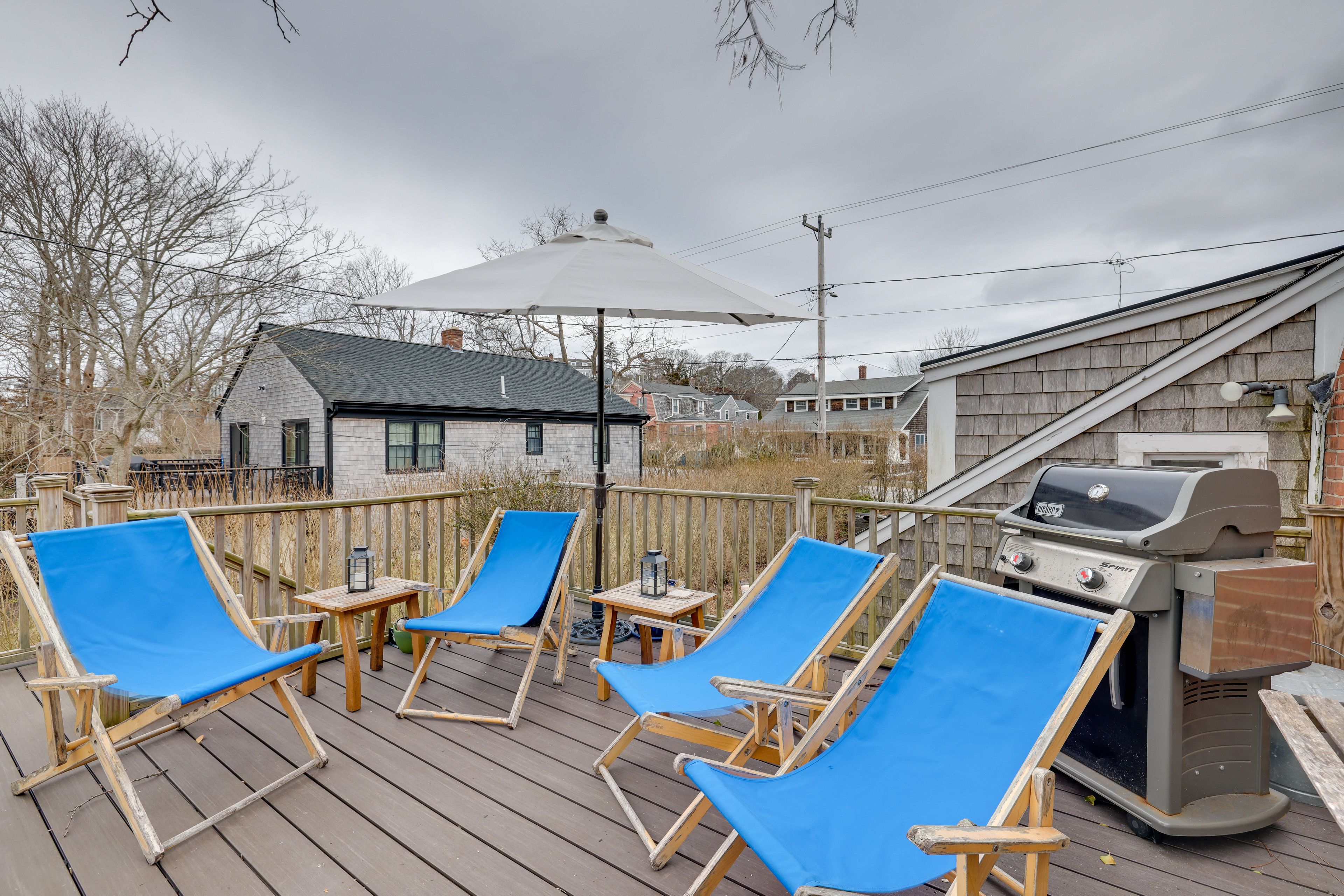Deck | Gas Grill | Walk to Beach