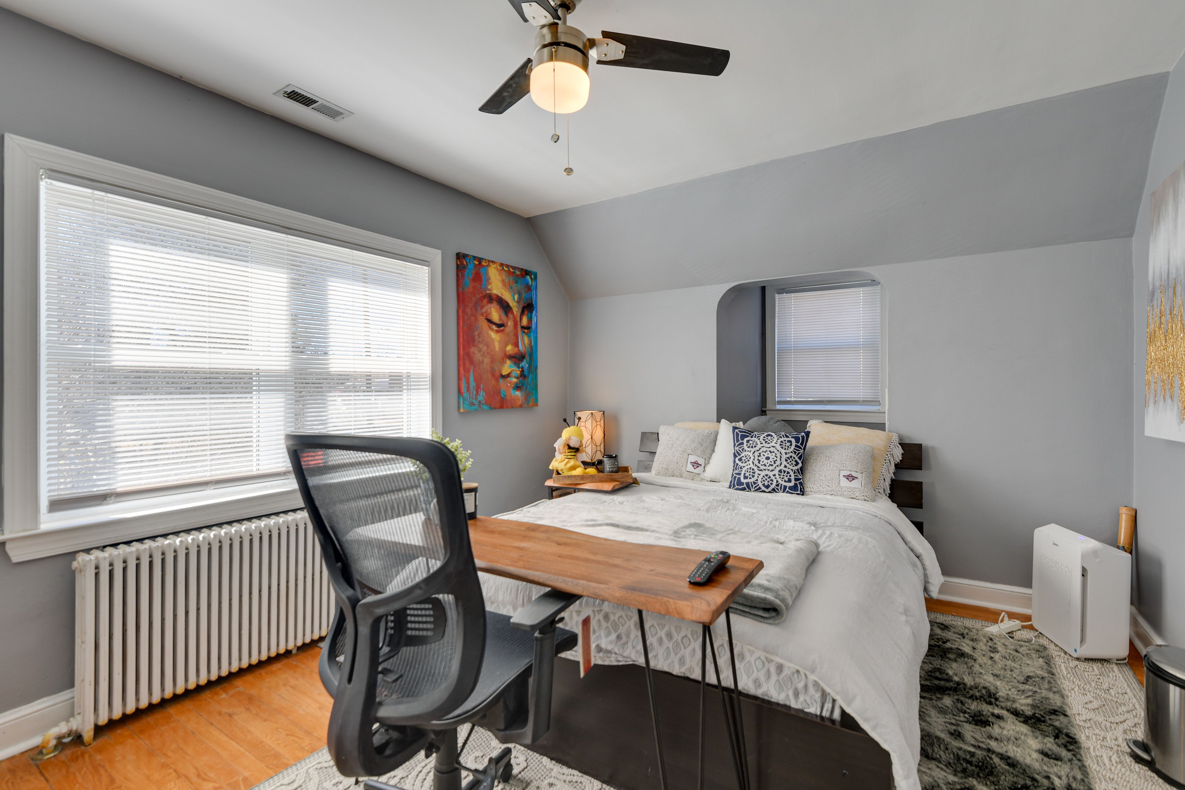 Bedroom 1 | Queen Bed | Linens Provided | Smart TV
