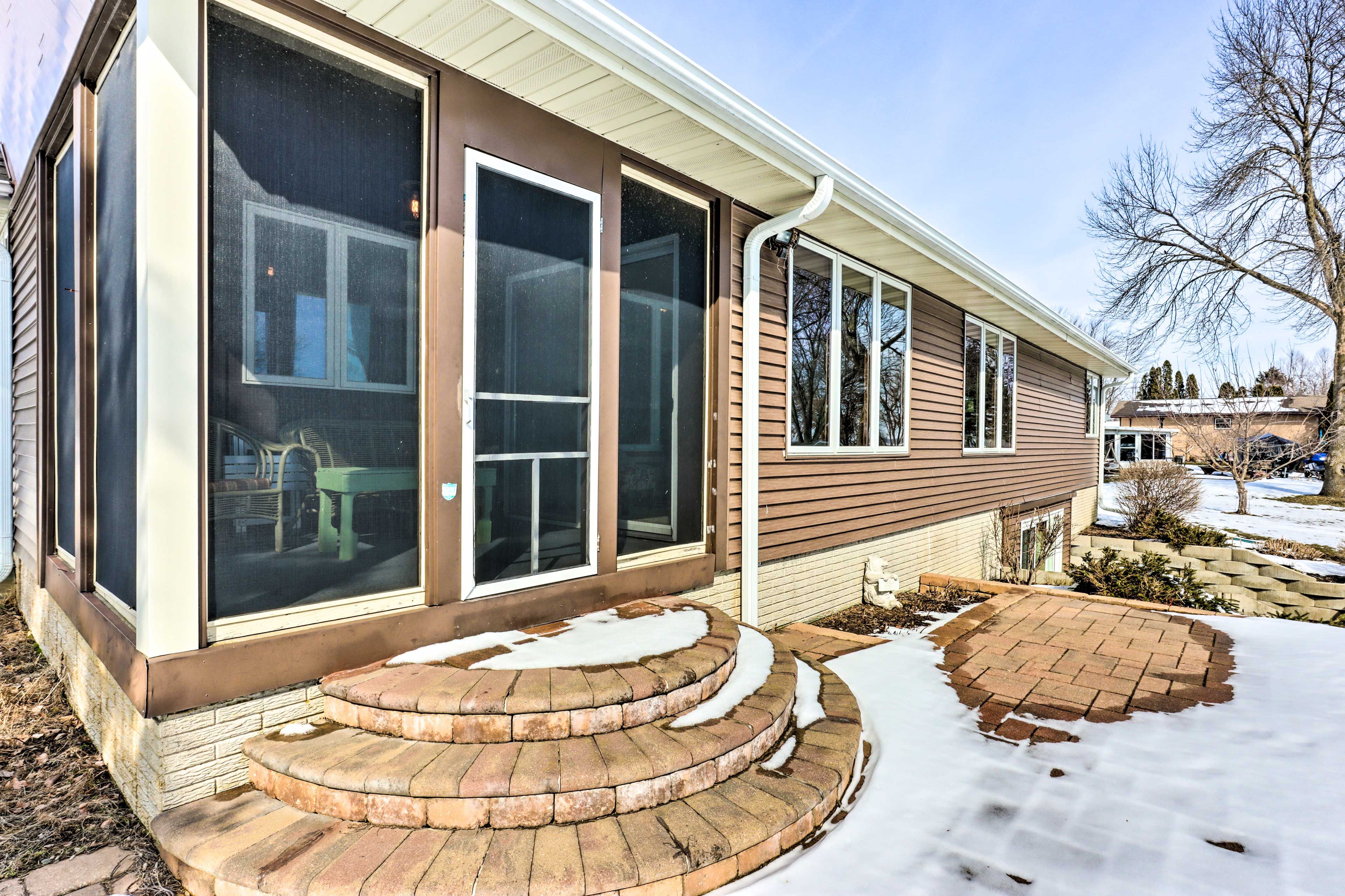 Exit to Backyard | 3 Steps Required