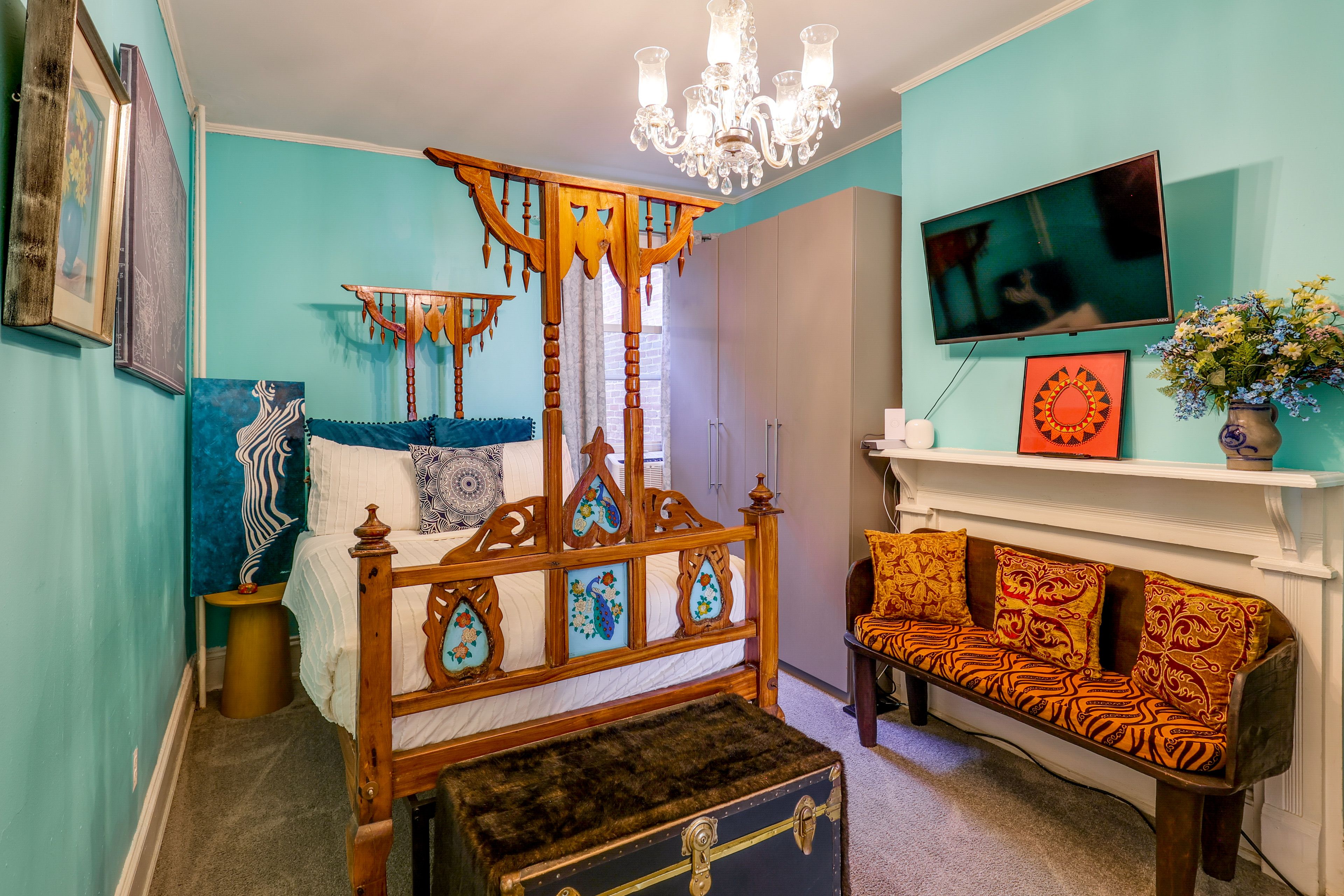 Bedroom 2 | Full Bed | Laptop-Friendly Workspace | 2nd Floor