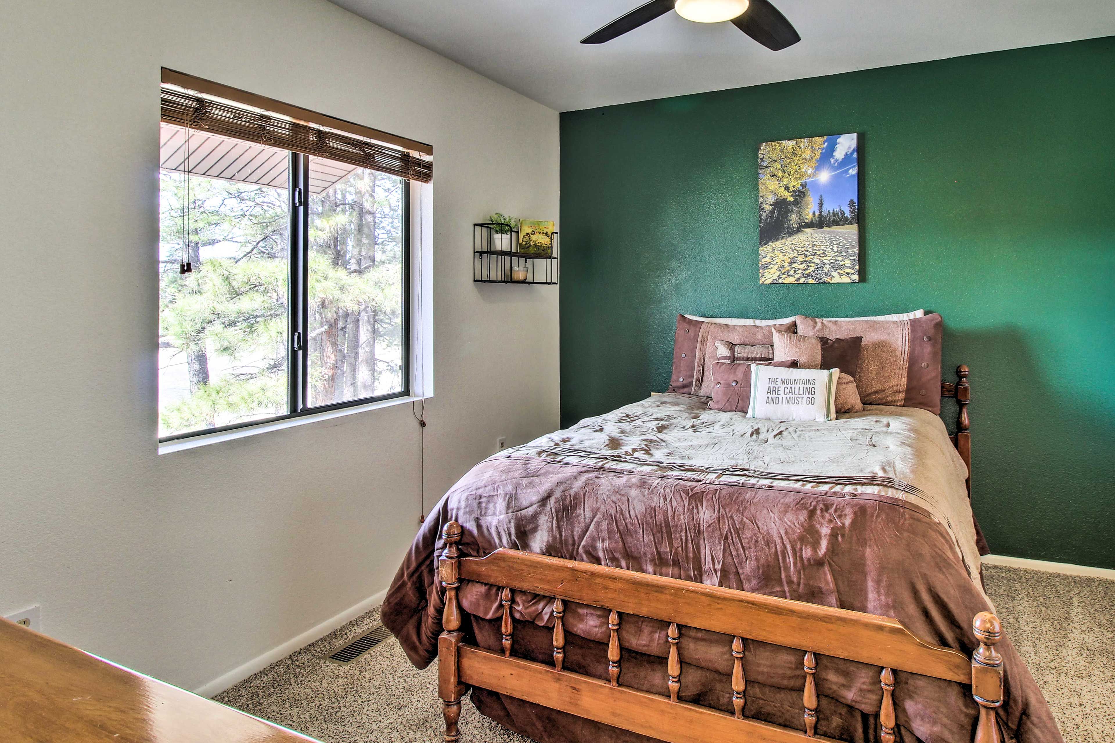 Bedroom 1 | Full Bed | Linens Provided