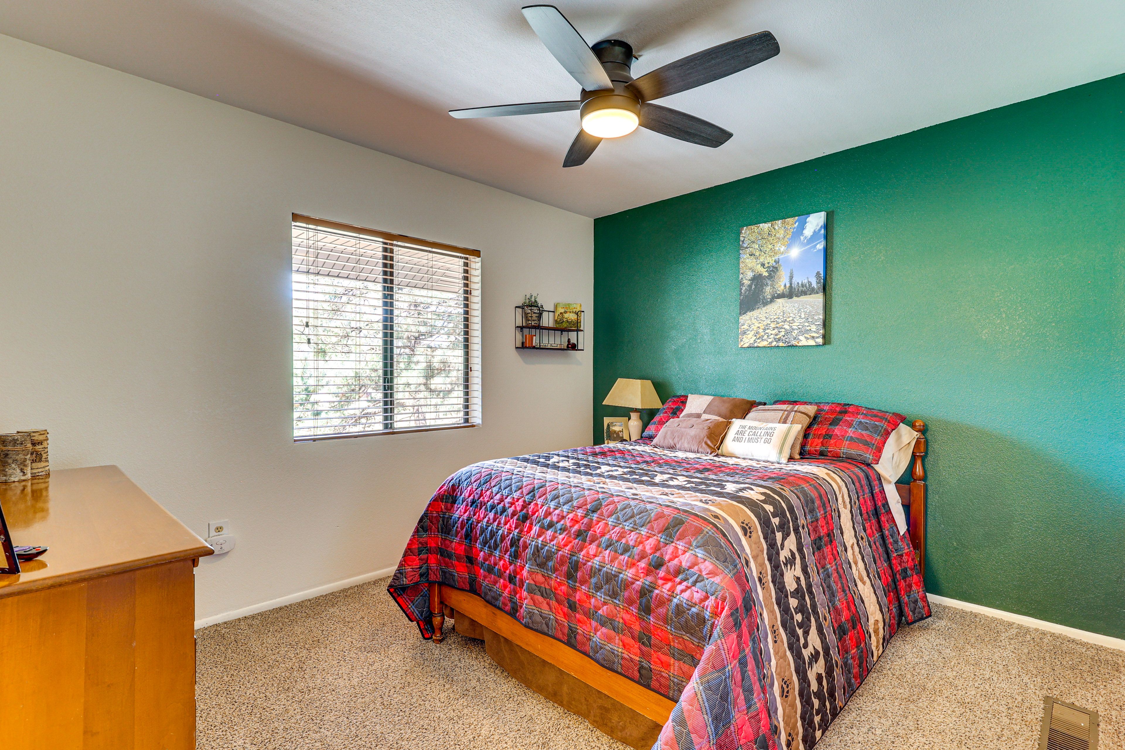 Bedroom 1 | Full Bed | Linens Provided