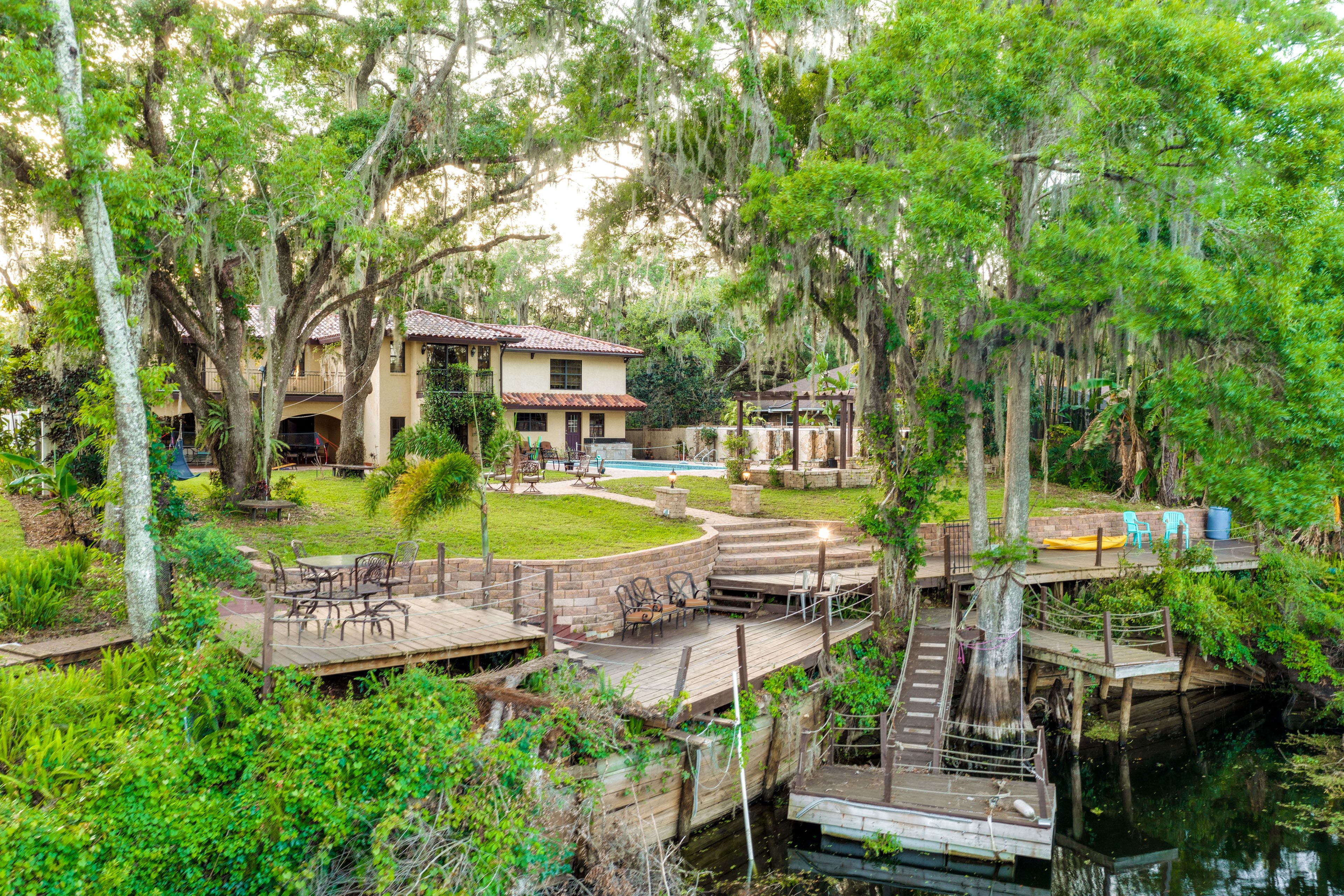 Tampa Vacation Rental | 6BR | 5BA | Stairs Required | 5,300 Sq Ft