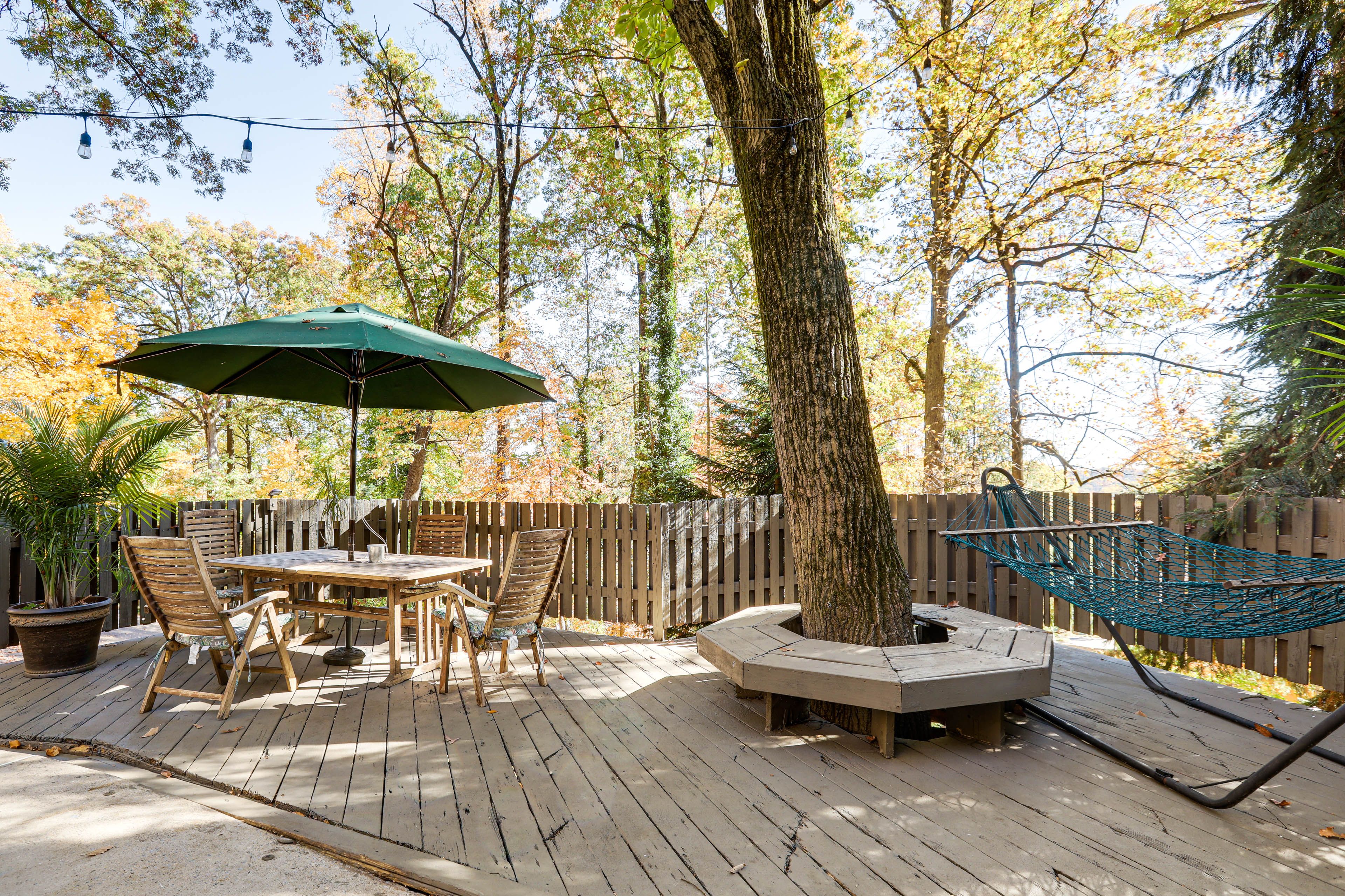 Outdoor Dining Area | Hammock