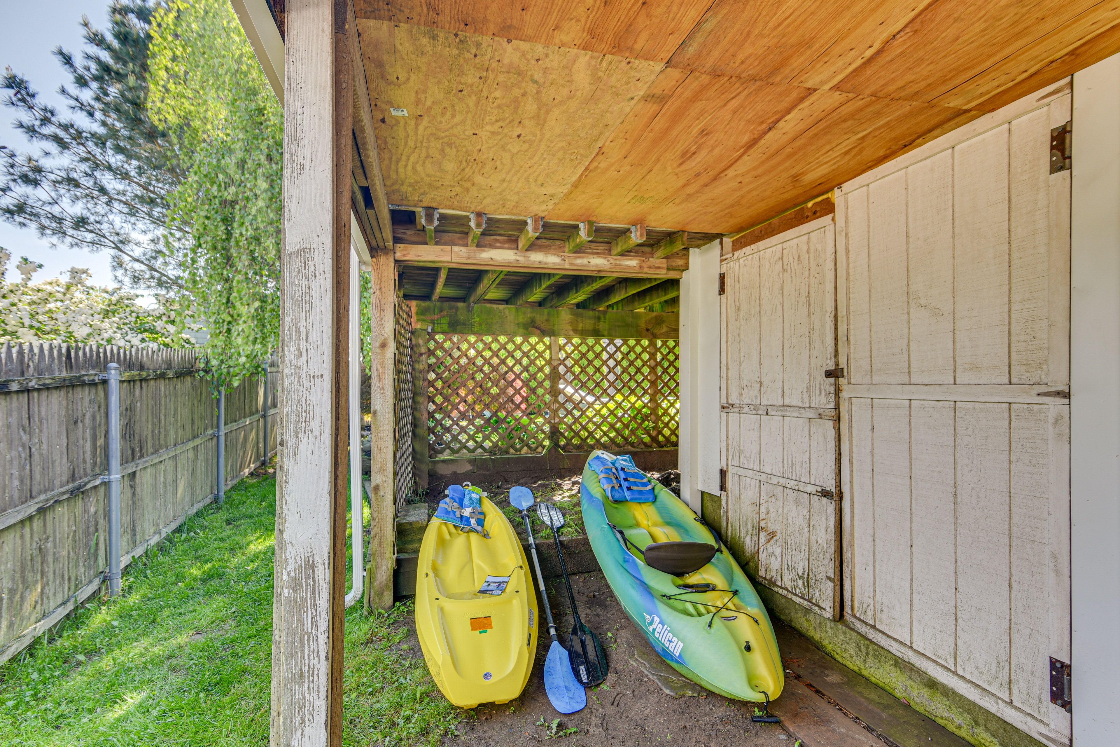 Kayaks Provided