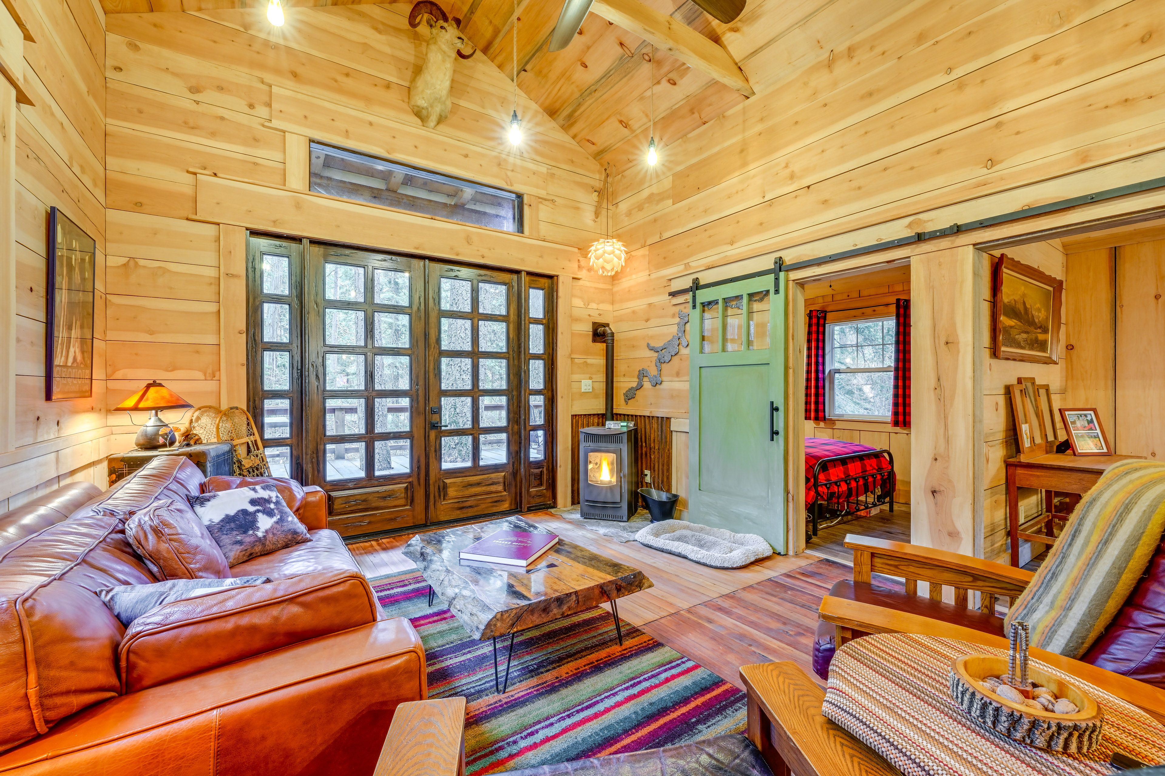 Living Room | Wood-Burning Stove