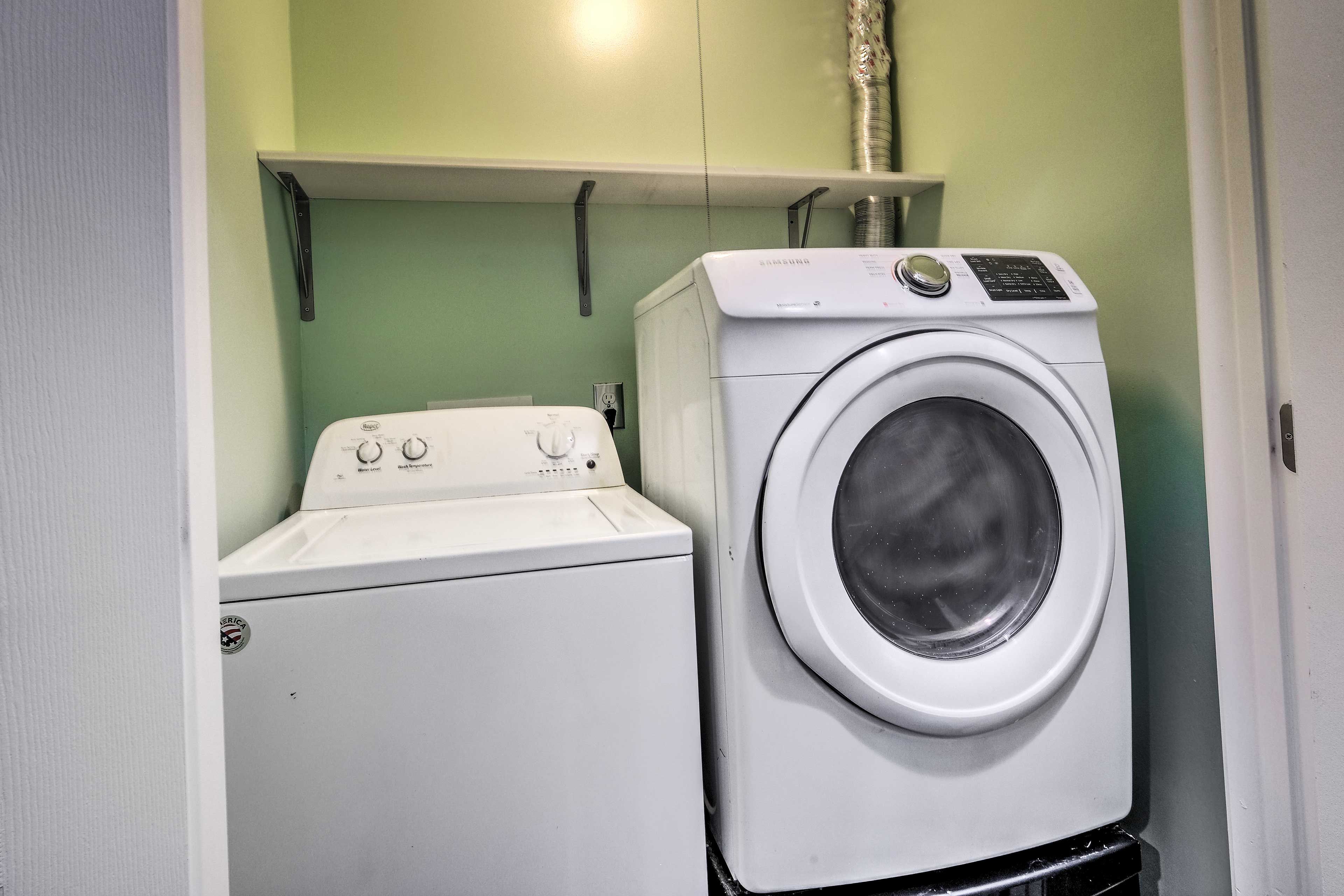 Washer + Dryer