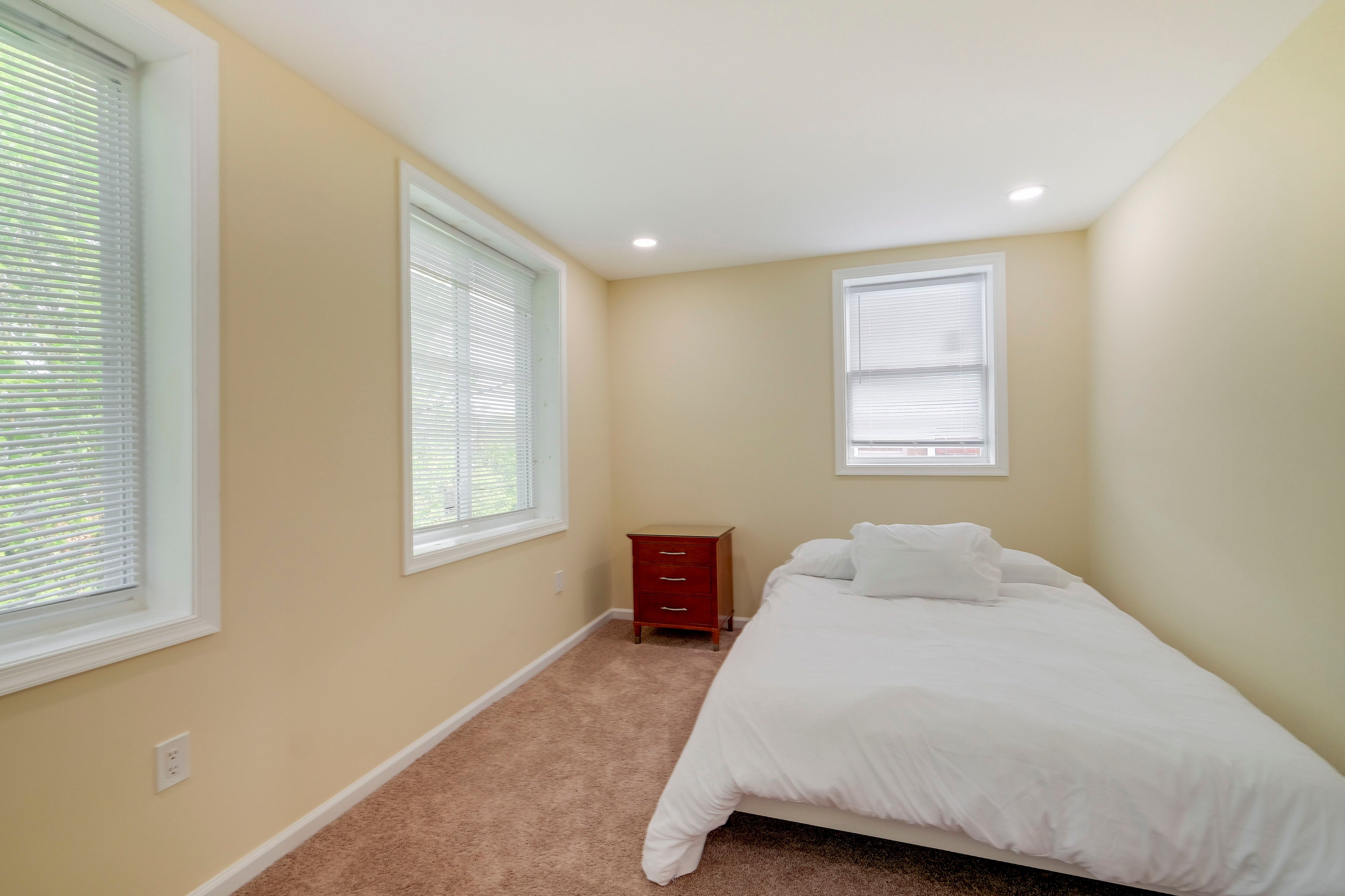Bedroom 1 | 2nd Floor | Queen Bed | Linens Provided | Hangers