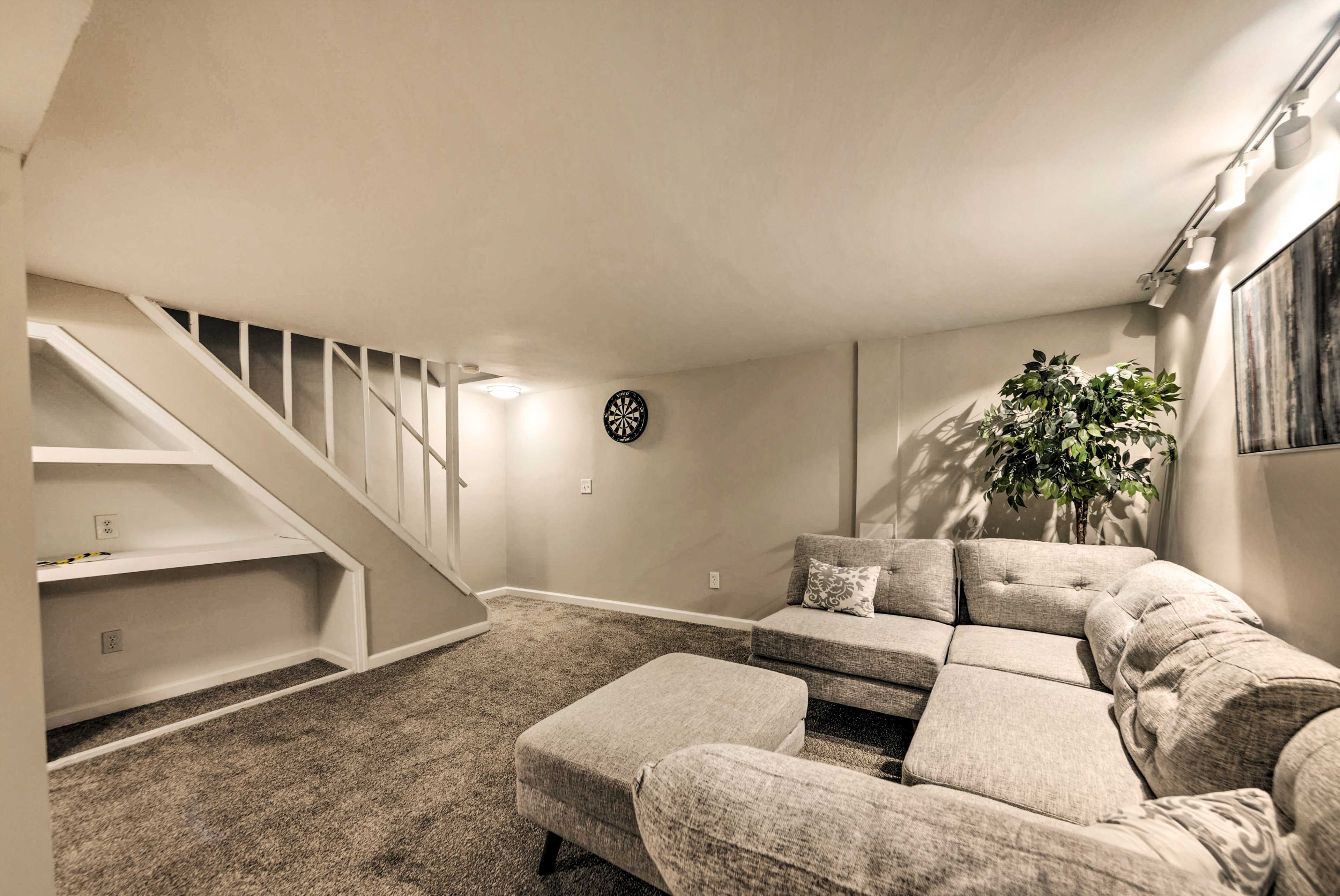 Basement Living Room
