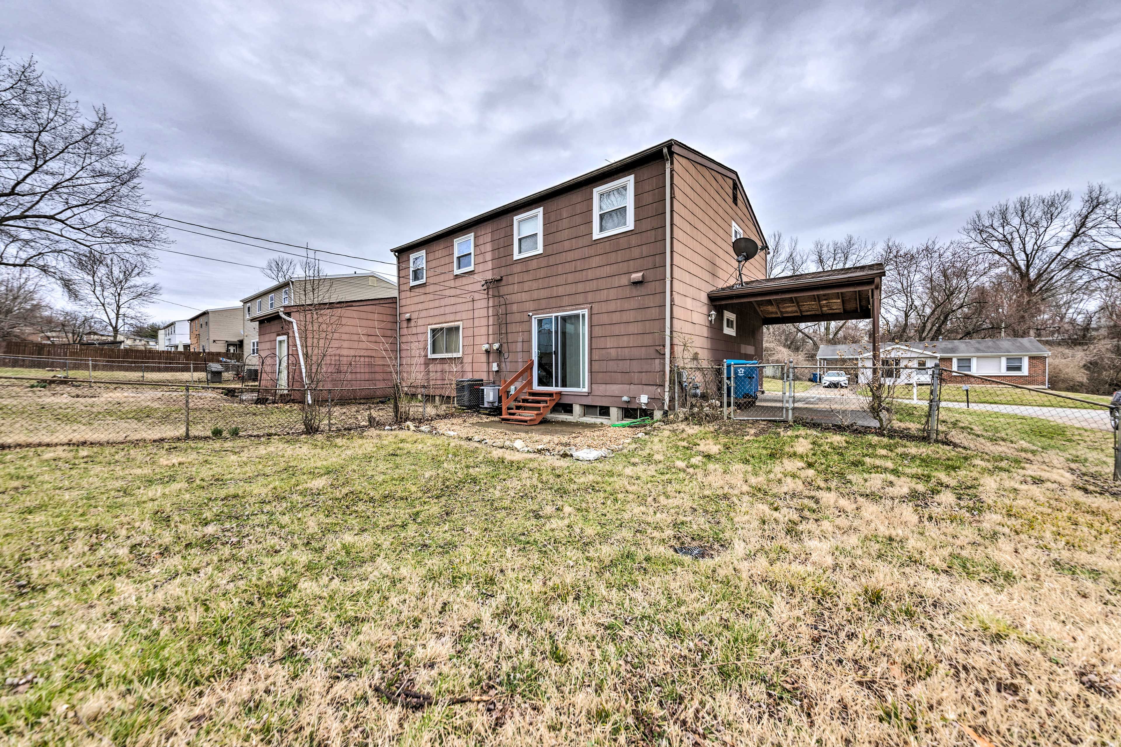Fenced Yard