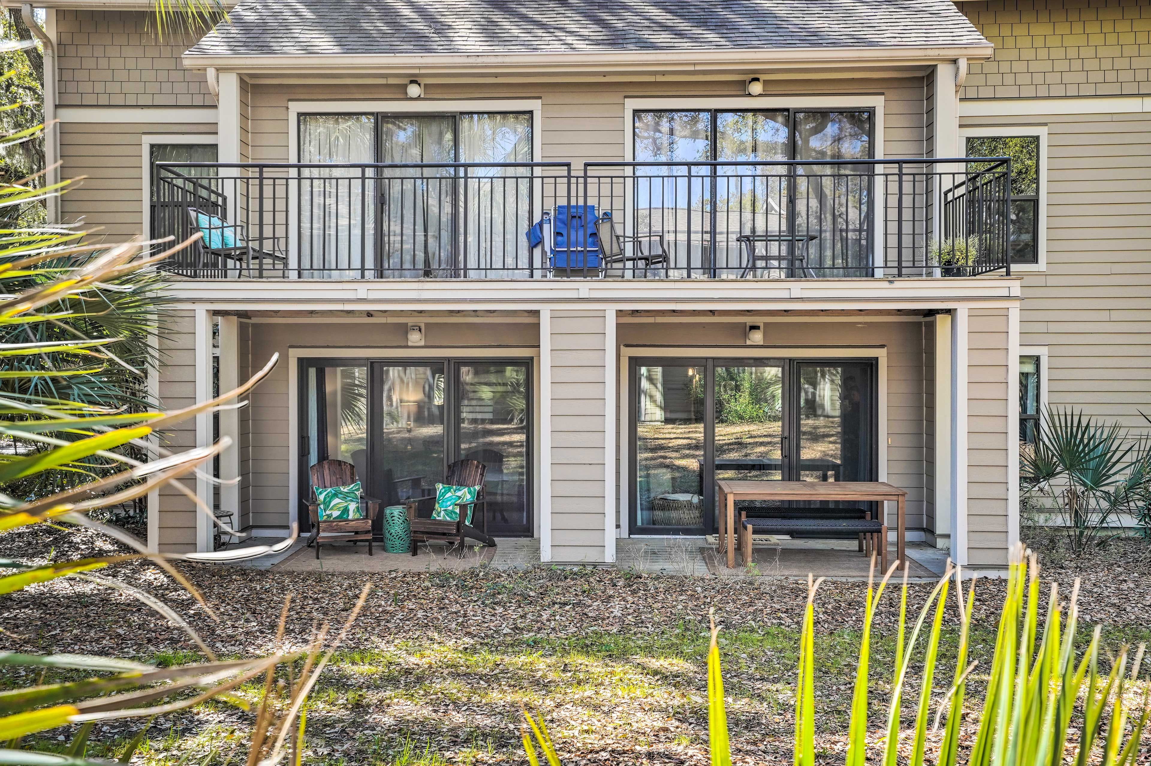 Building Exterior | 1st-Floor Unit