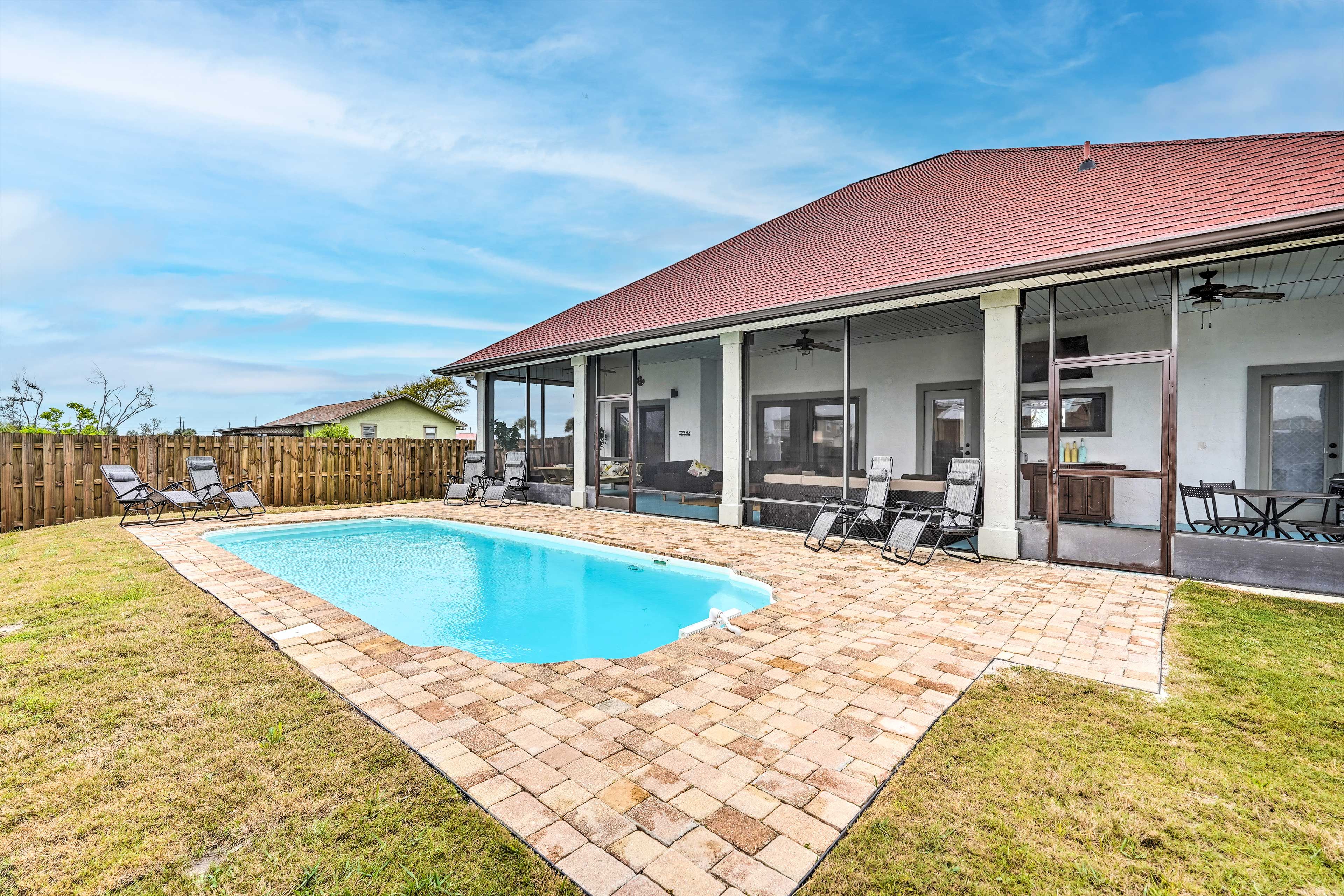Fenced Yard | Private Pool