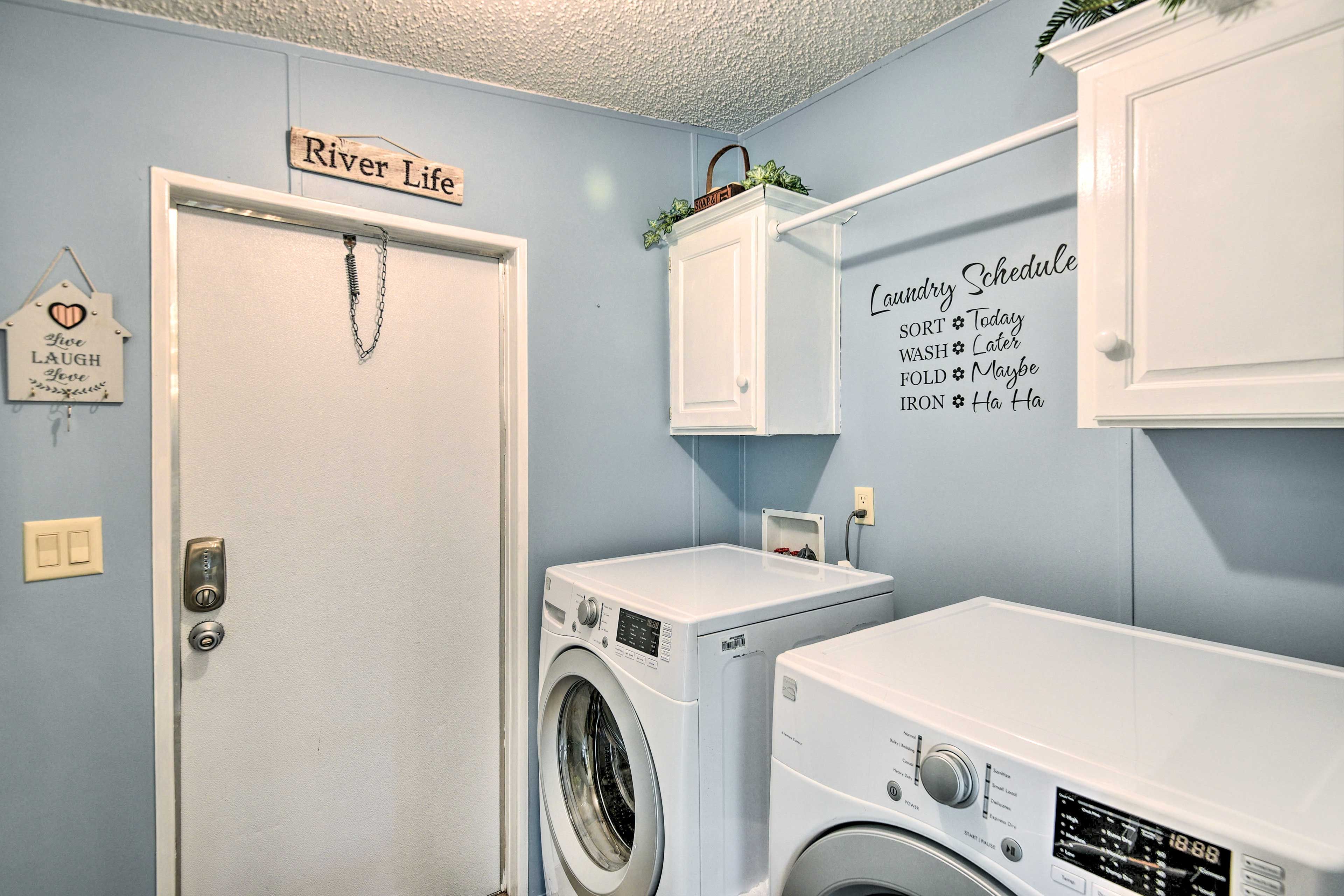 Laundry Area | Washer/Dryer | Laundry Detergent