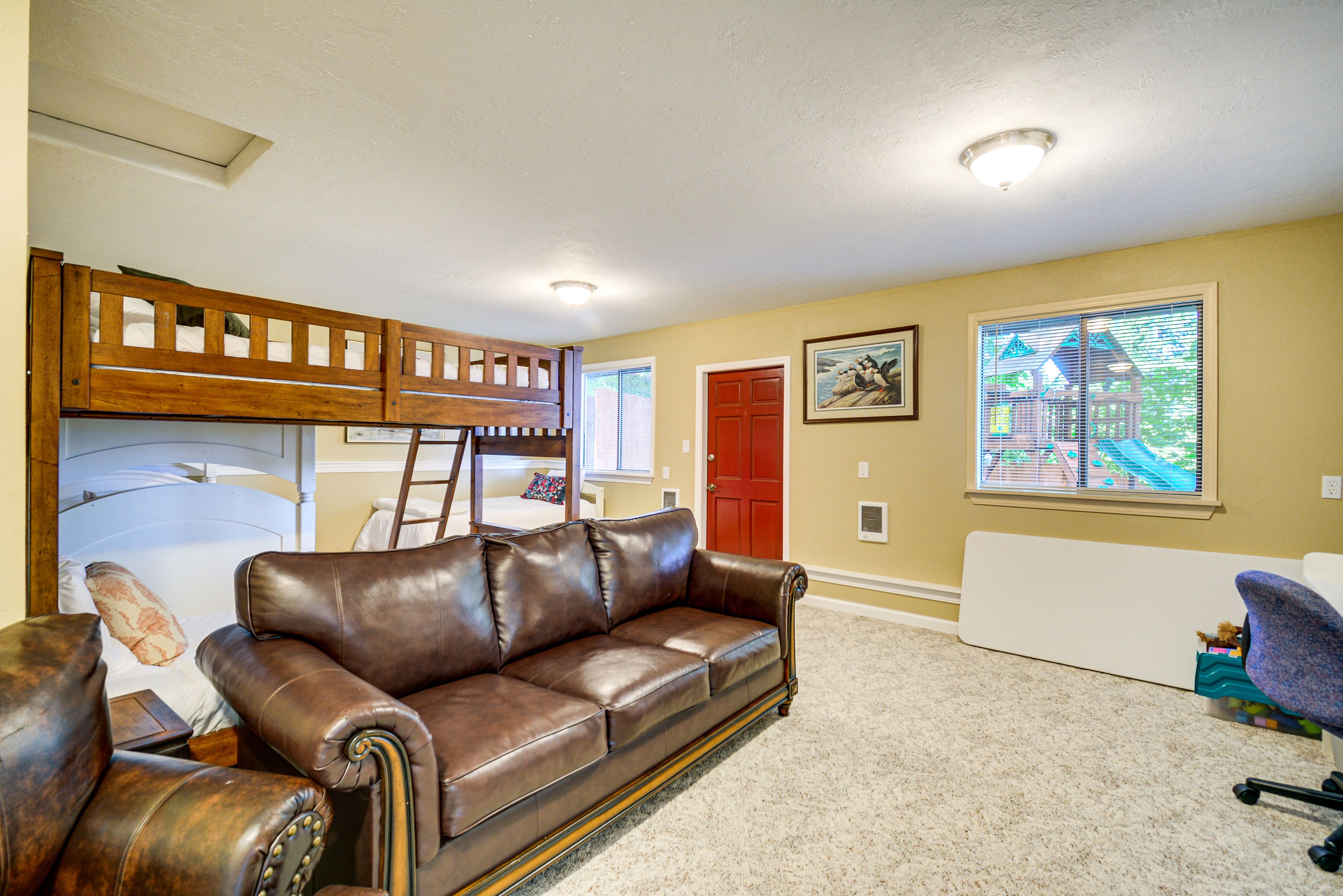 Bedroom 4 | Full Bed | 2 Twin Bunk Beds w/ 1 Twin Trundle