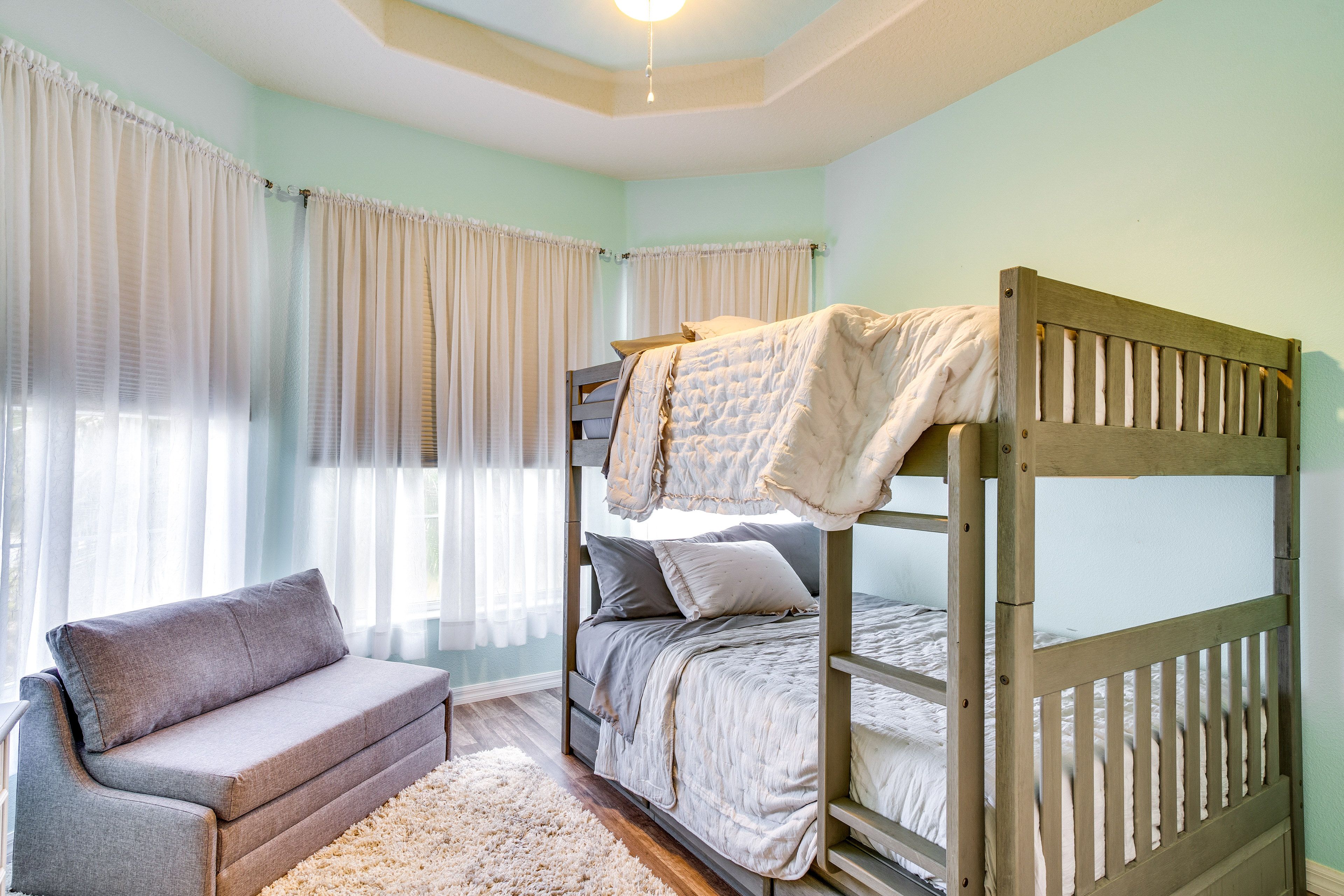 Bedroom 3 | Full Bunk Bed | Full Sleeper Sofa
