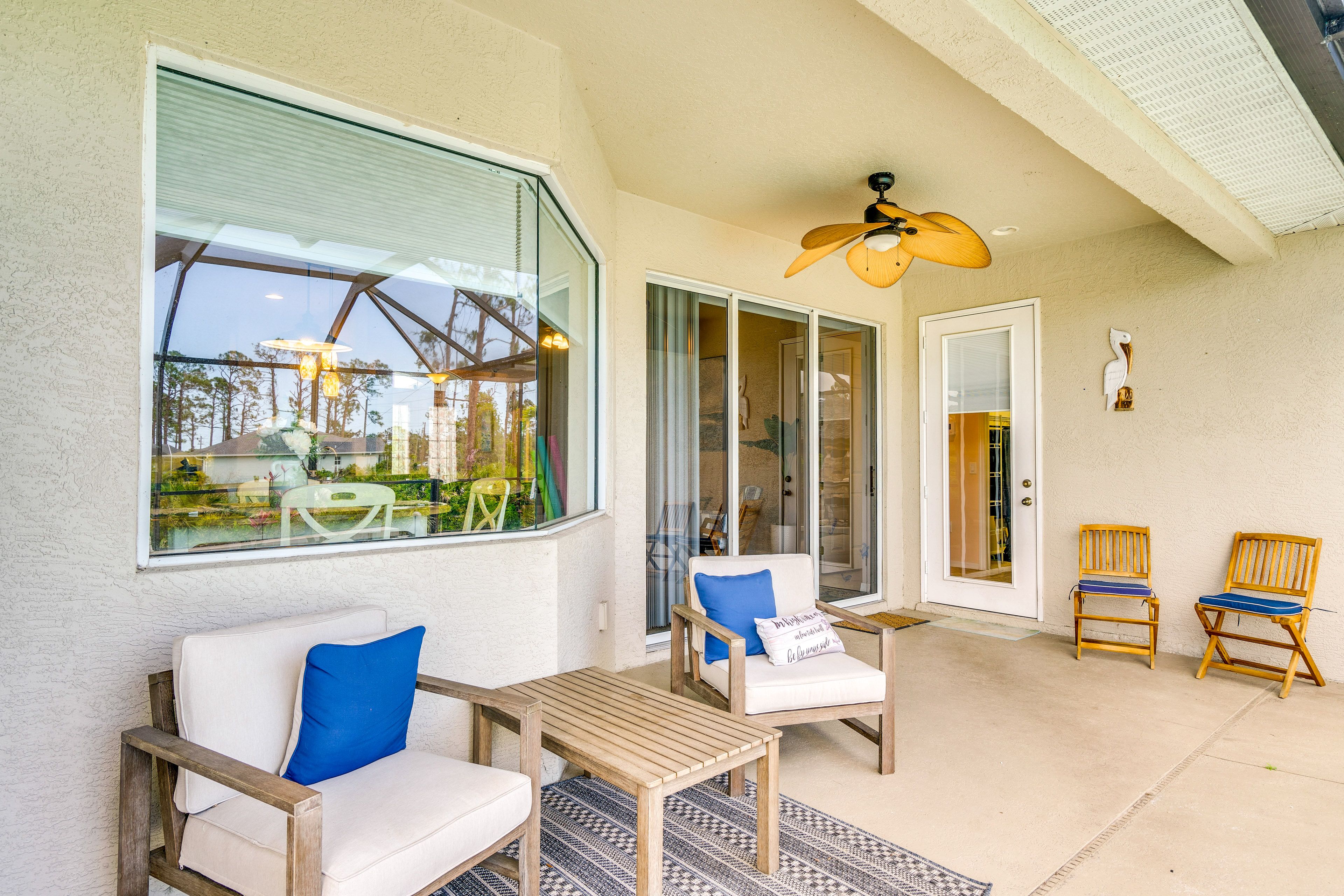 Private Backyard Area | Screened-In Lanai | Smart TV | Outdoor Pool