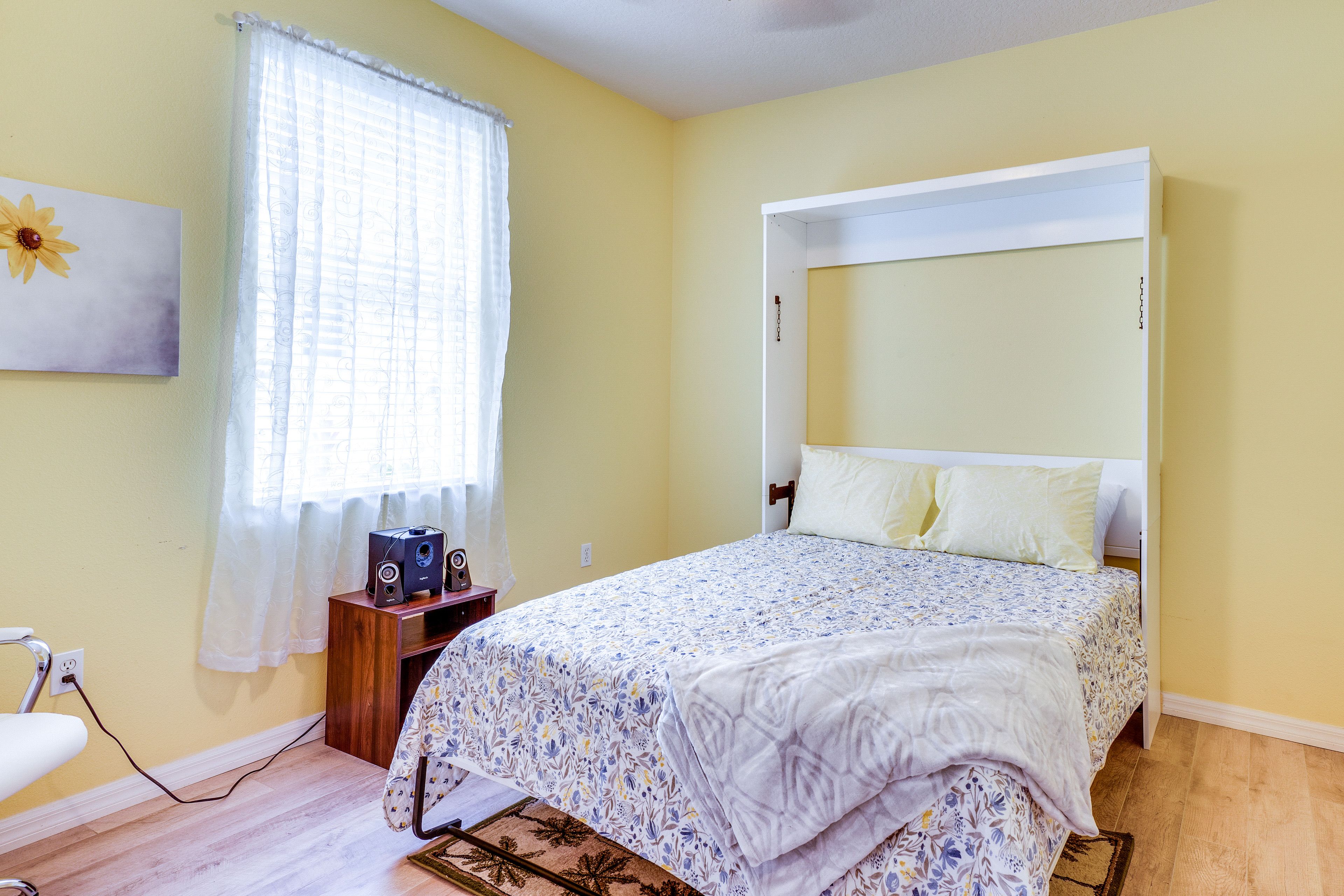 Bedroom 2 | Queen Murphy Bed | Linens Provided