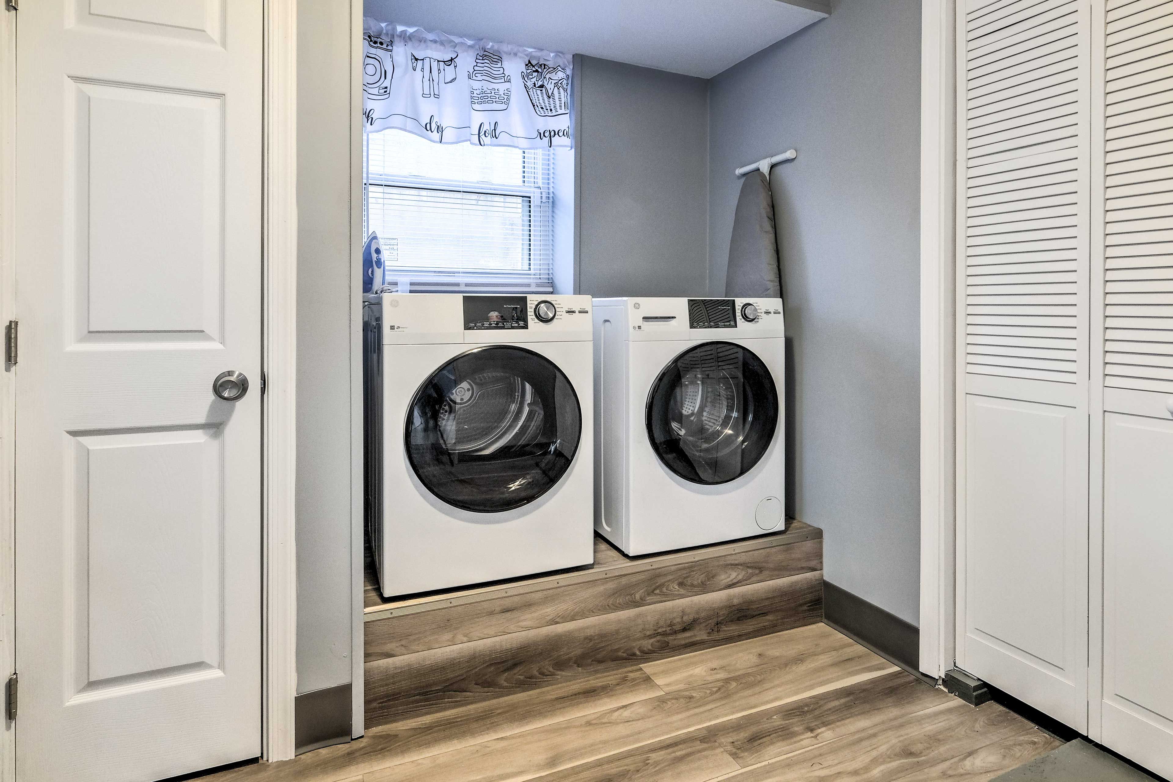 Laundry Area | Detergent Provided