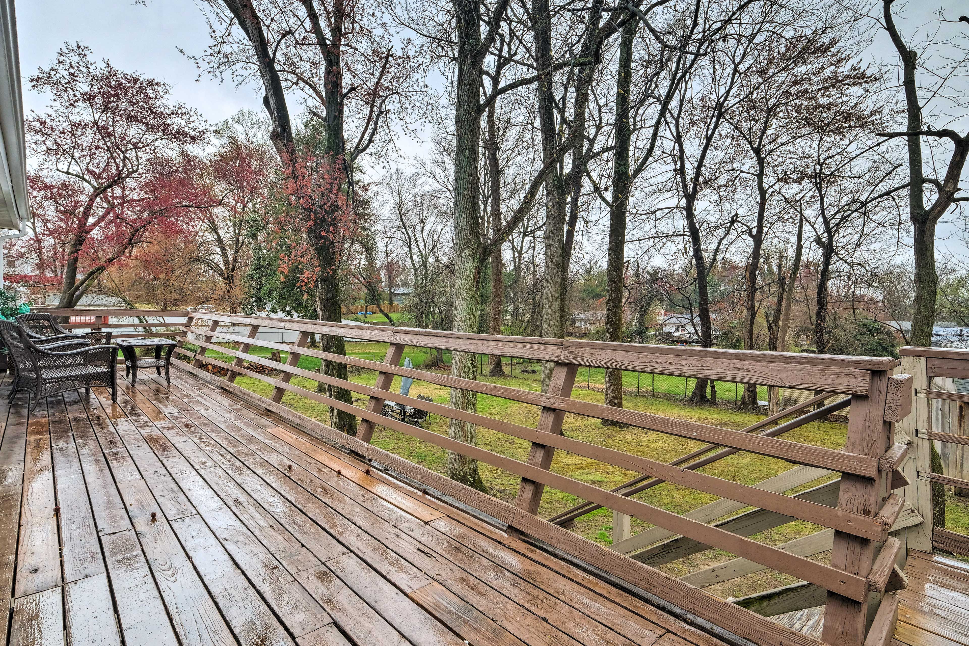 Furnished Deck