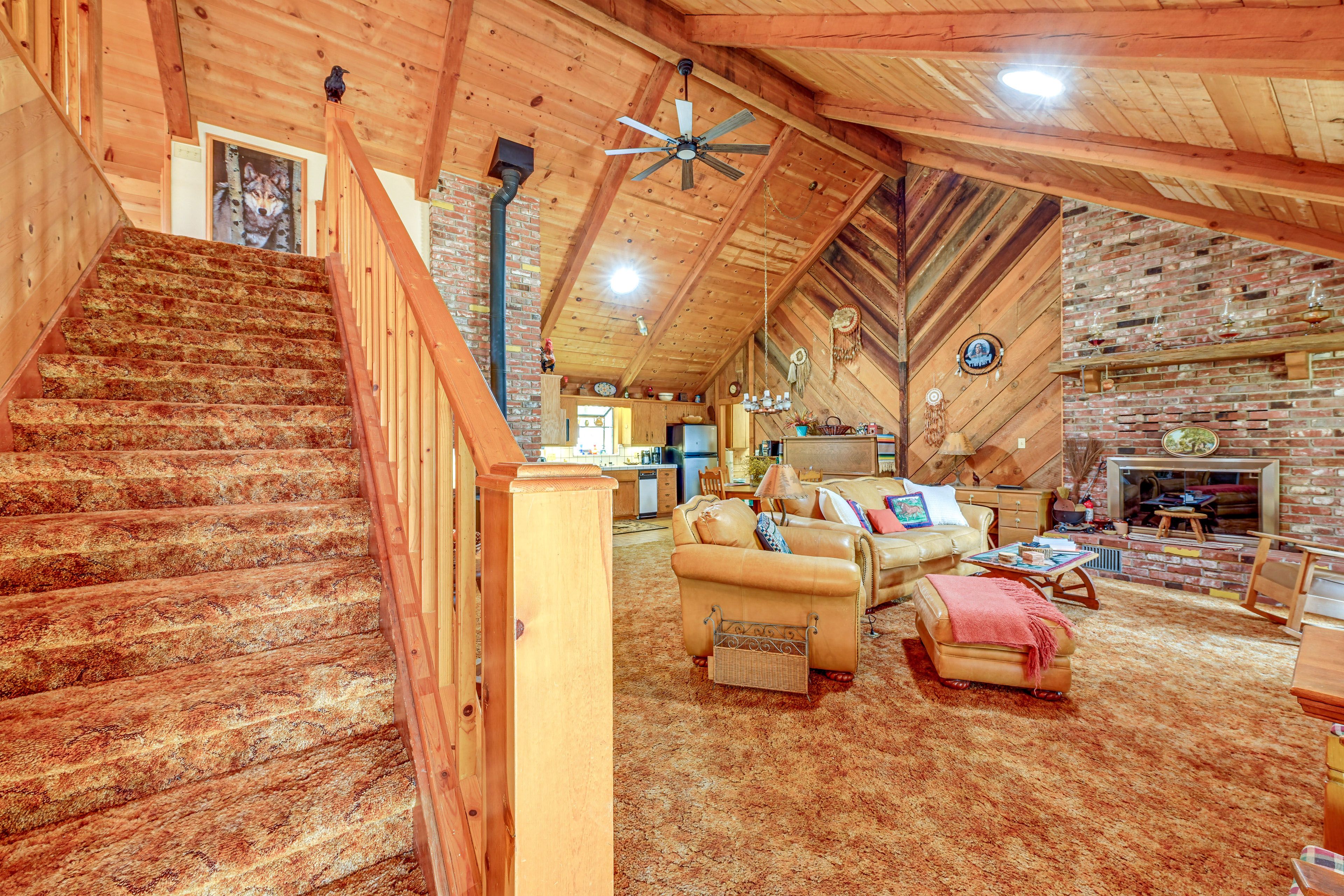 Stairs to Upper Level