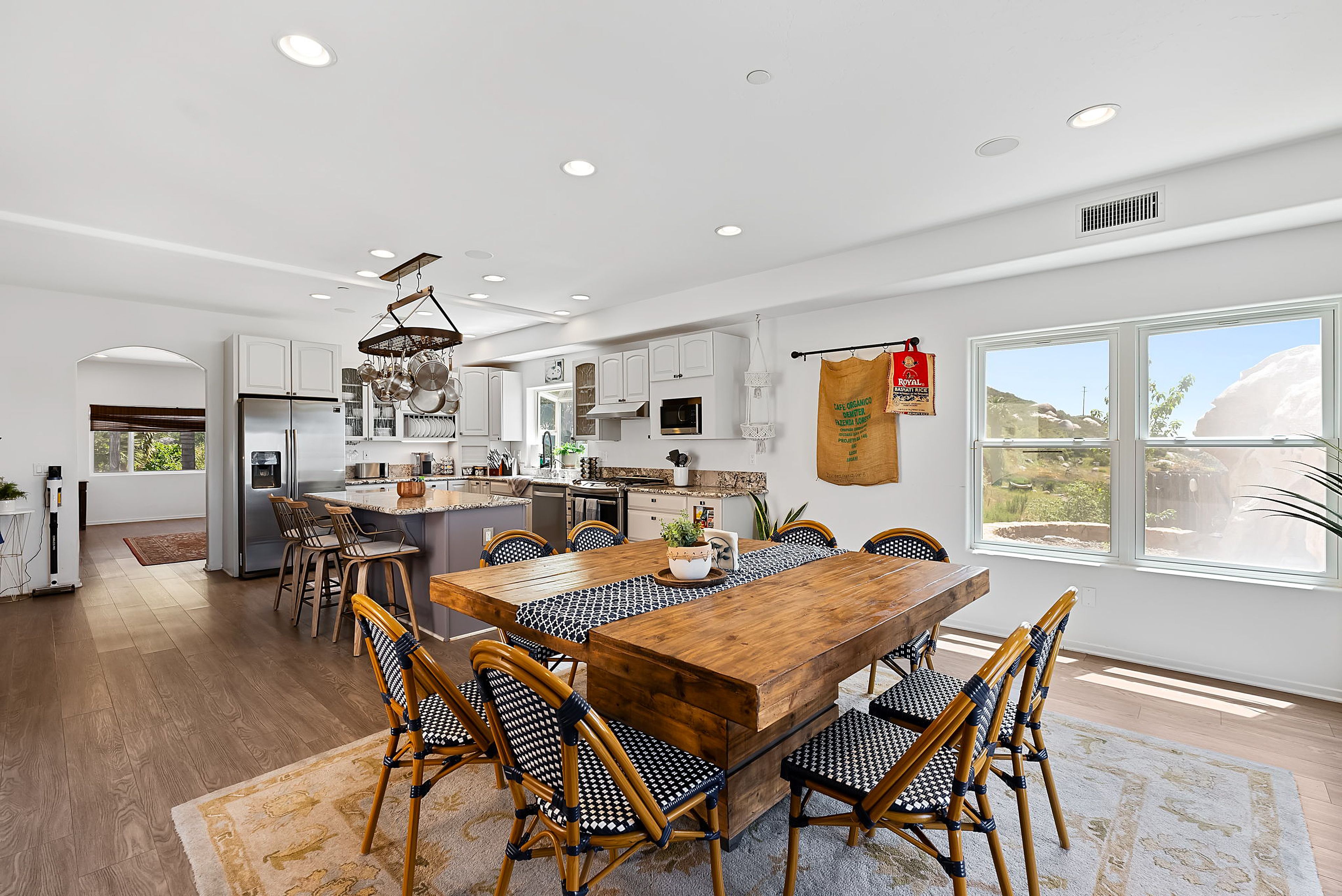 Dining Area | Dishes & Flatware Provided | Patio Access