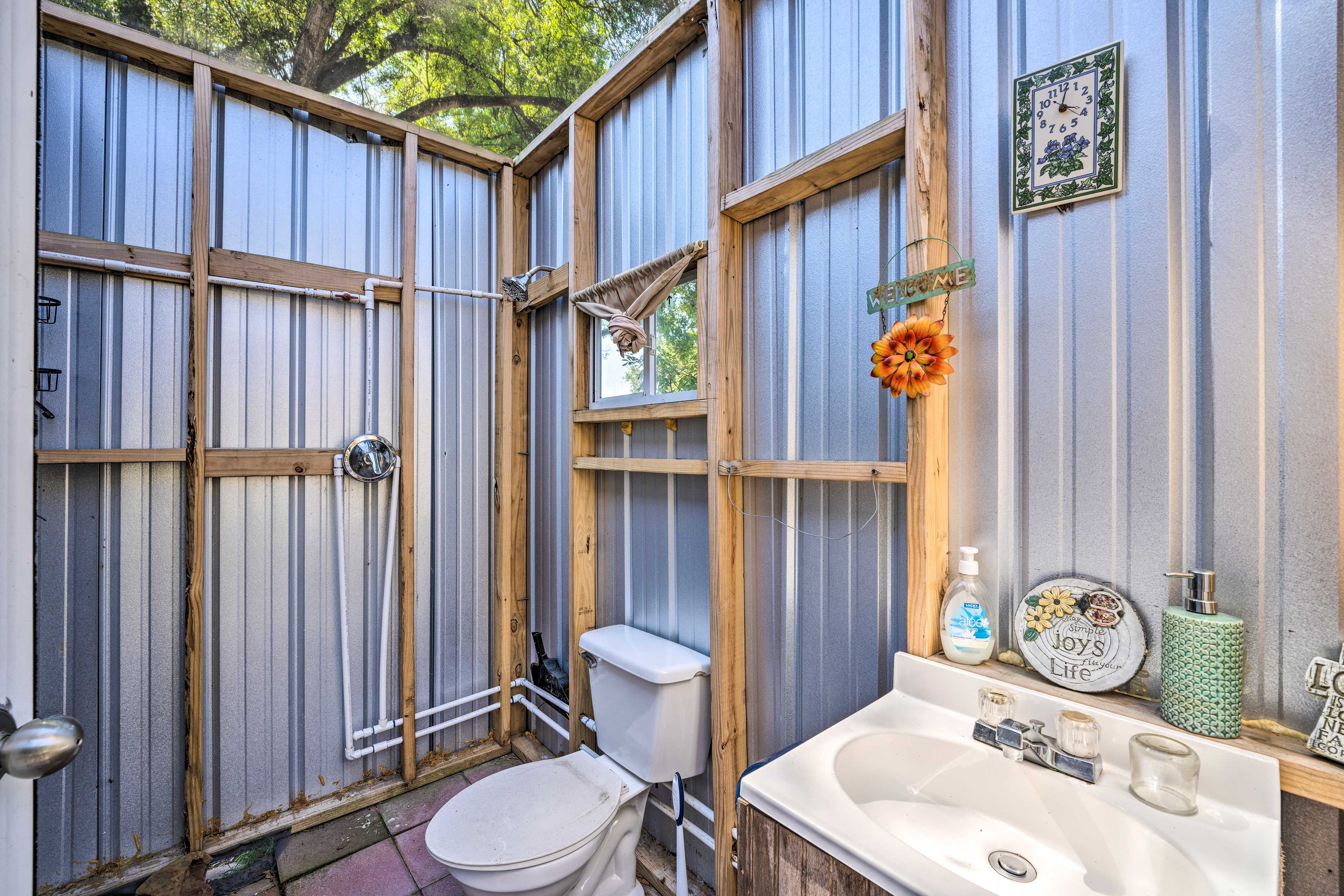 Outdoor Bathroom