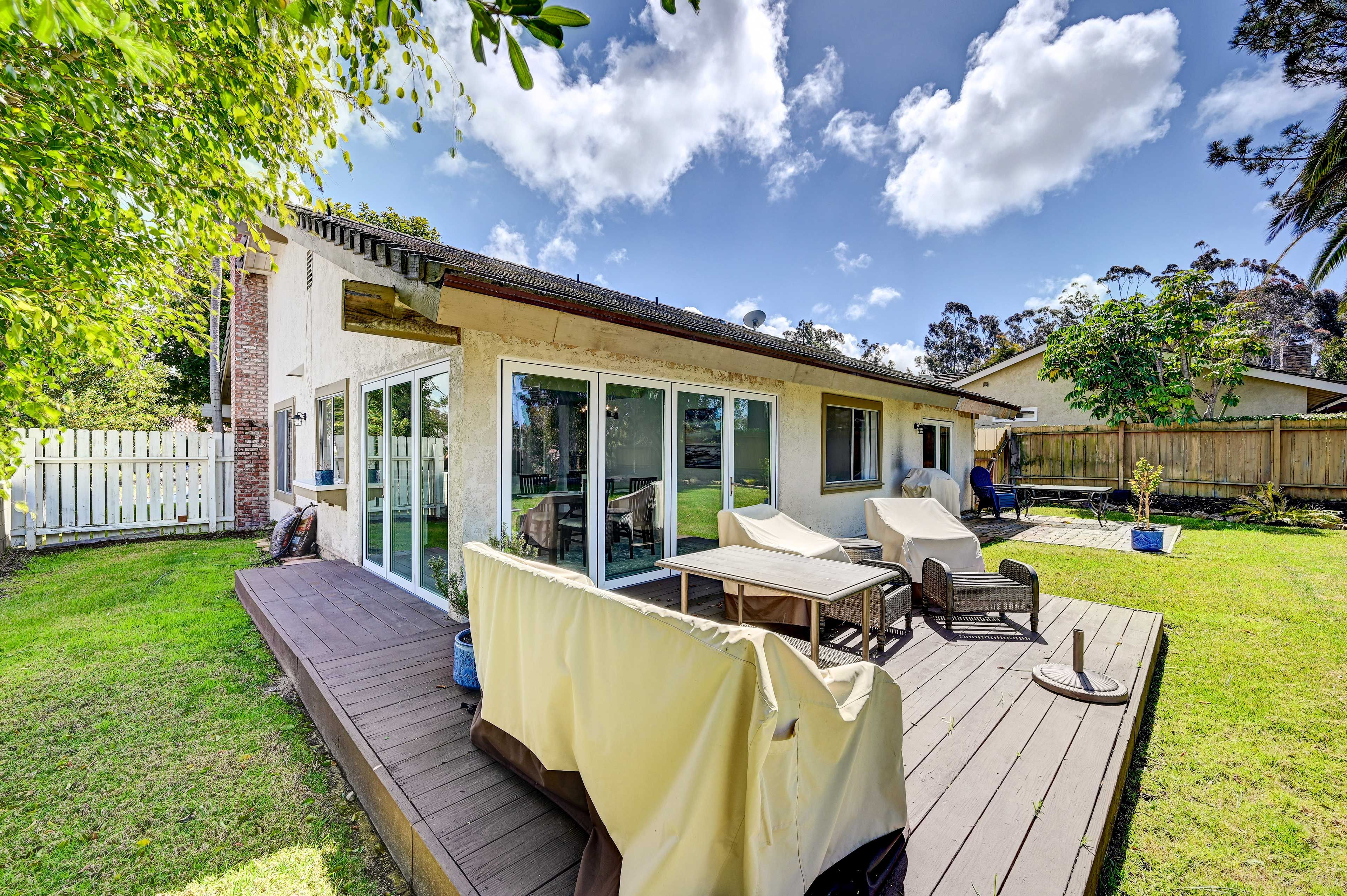 Furnished Patio | Gas Grill (Propane Provided)