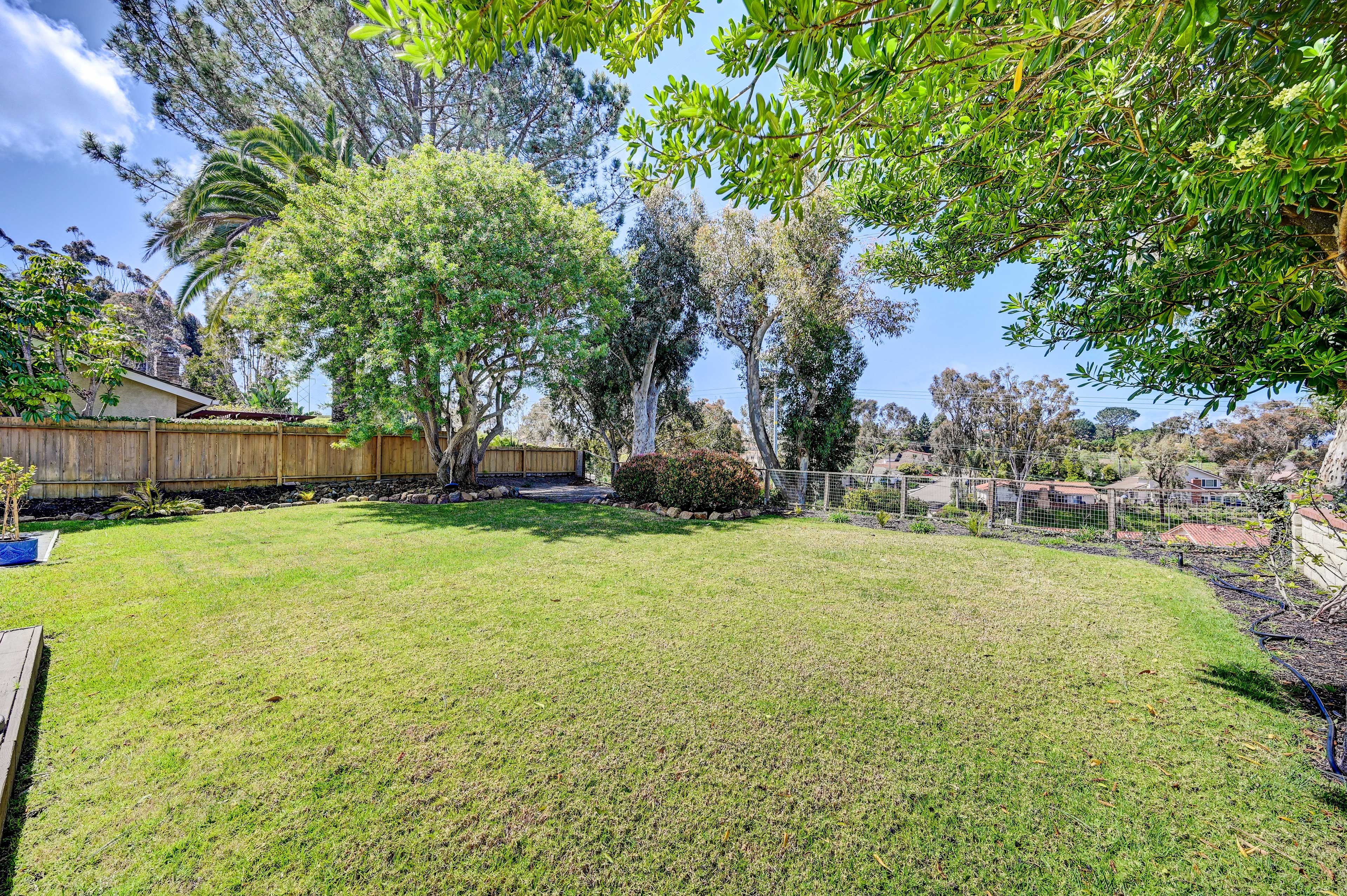 Fenced Backyard