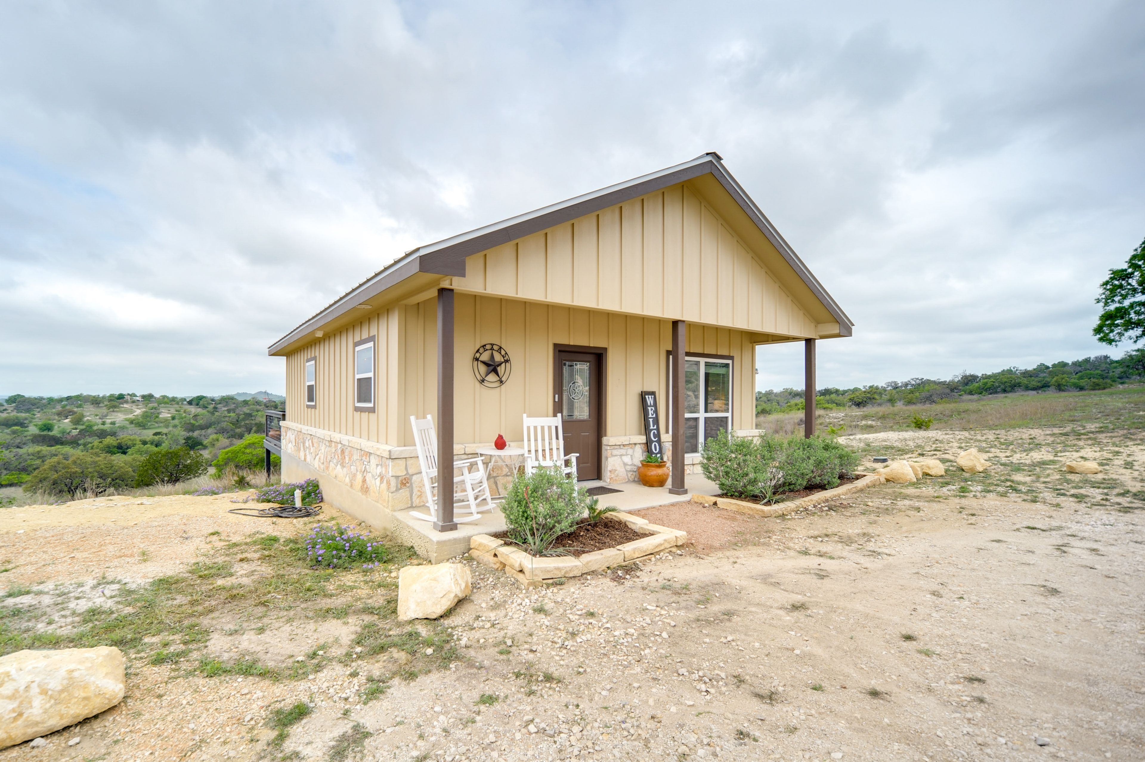 Cottage Exterior | Front Porch | Private Deck | Gas Grill | Hilltop Views